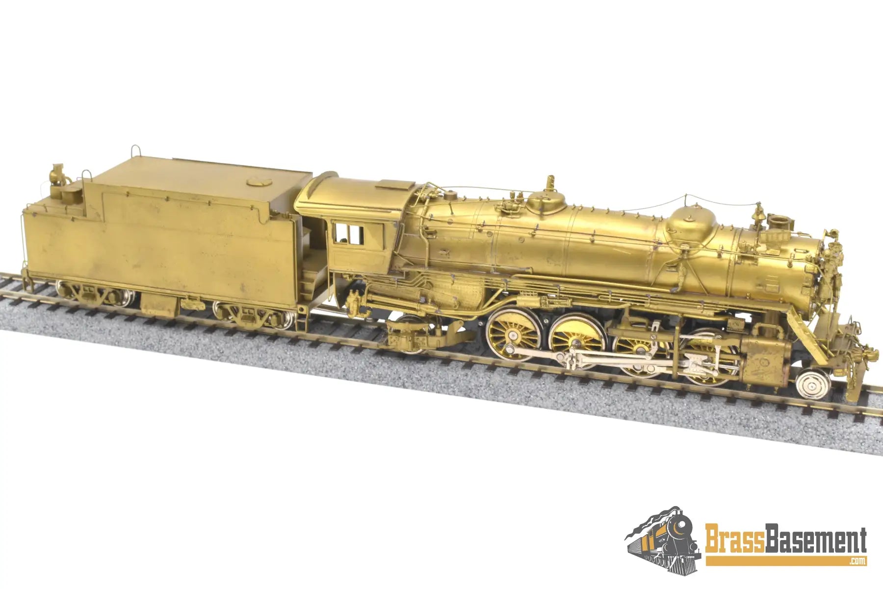 Ho Brass - Overland Great Northern O - 3 2 - 8 - 2 Mikado Unpainted