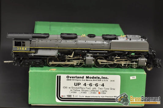 Ho Brass - Overland Omi 1592.1 Union Pacific Challenger 4 - 6 - 6 - 4 Grayhound Steam