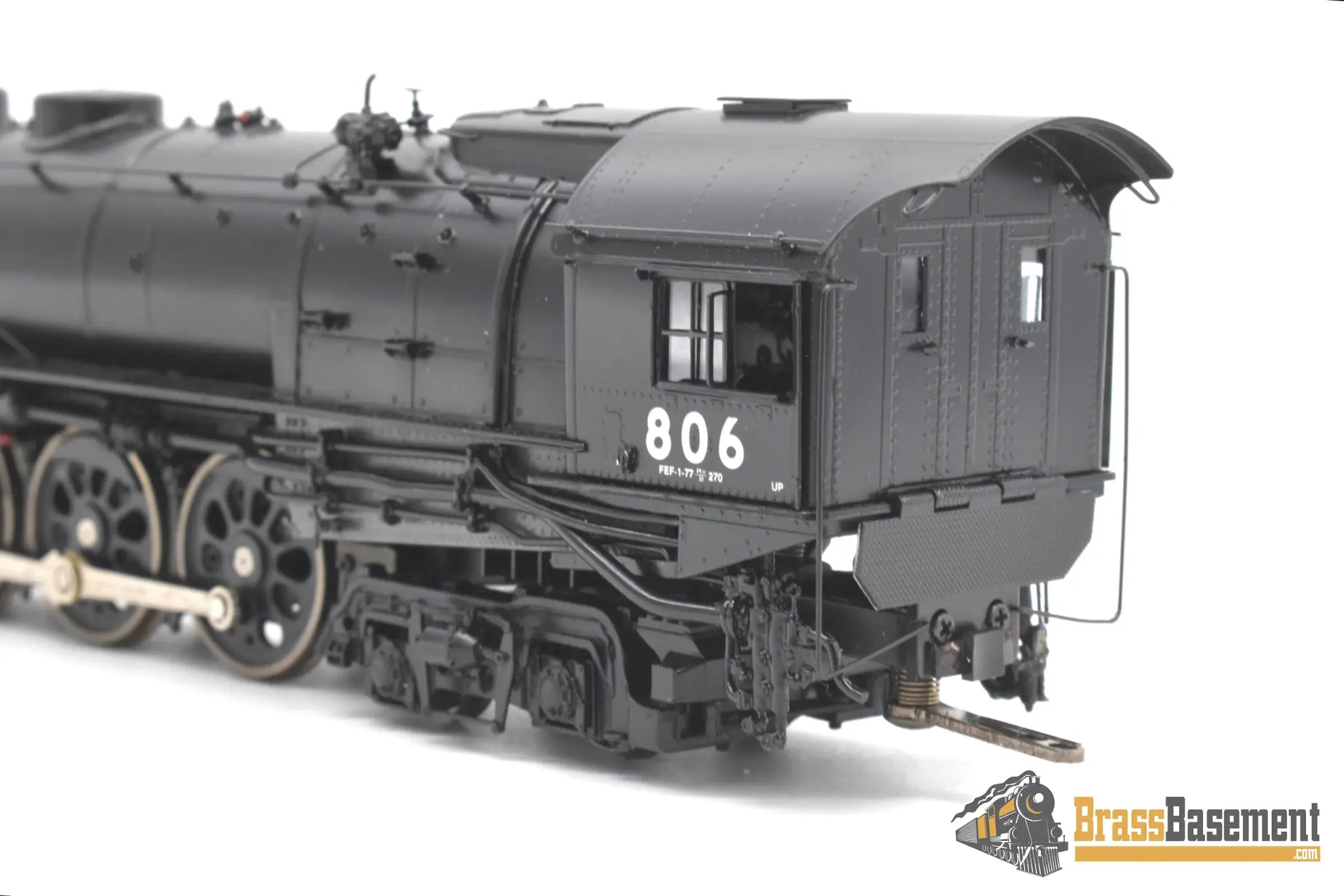 Ho Brass - Overland Omi 4533.1 Union Pacific Up Fef - 1 #806 Black F/P Steam