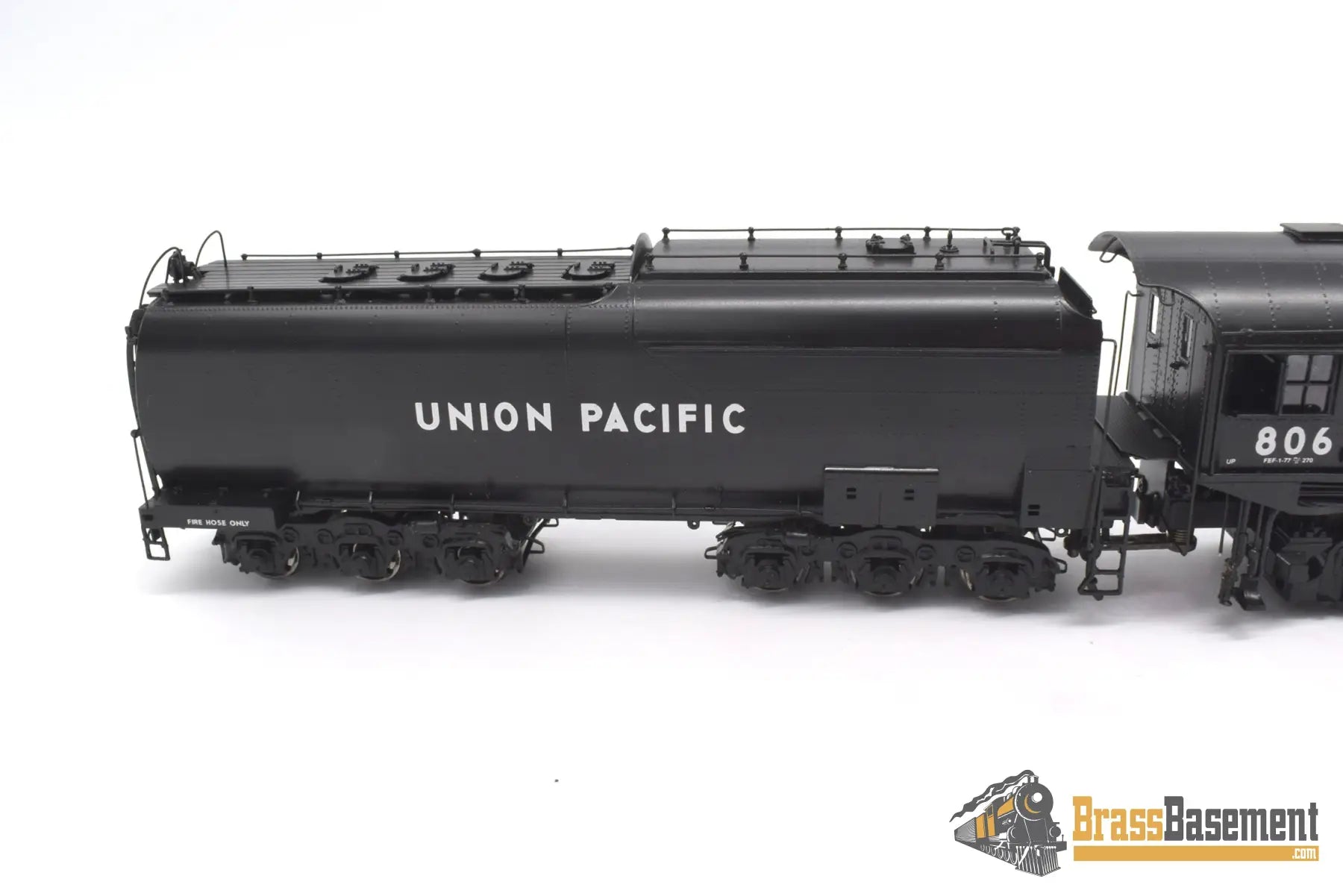Ho Brass - Overland Omi 4533.1 Union Pacific Up Fef - 1 #806 Black F/P Steam