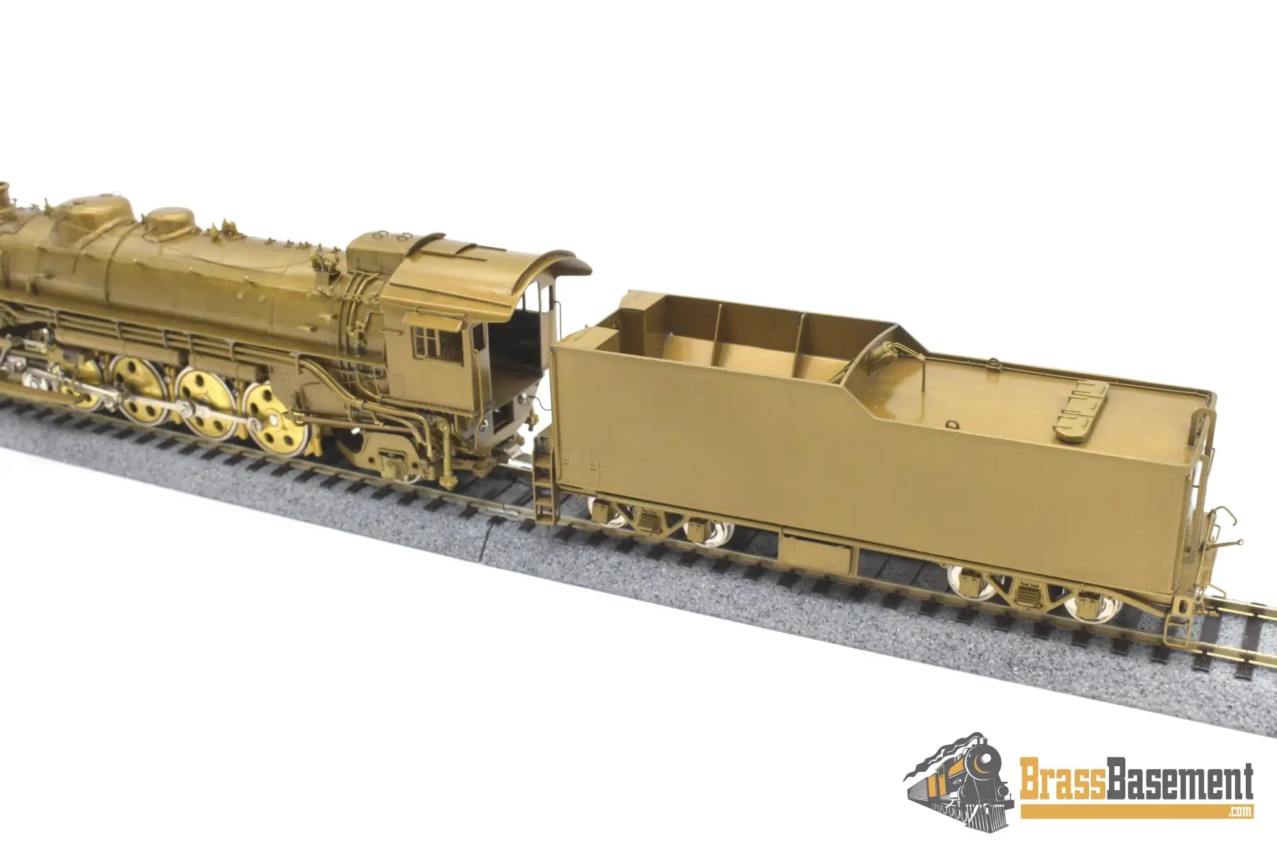 Ho Brass - Overland Slsf - Frisco 4 - 8 - 2 ‘4300’ Class Mountain Unpainted