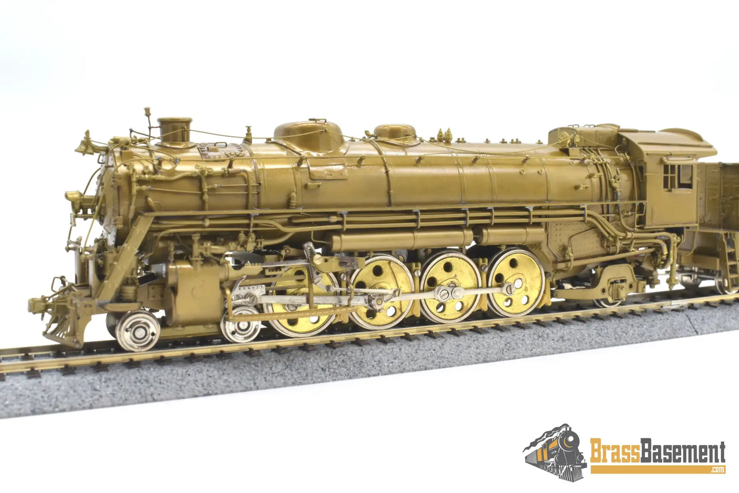 Ho Brass - Overland Slsf - Frisco 4 - 8 - 2 ‘4300’ Class Mountain Unpainted