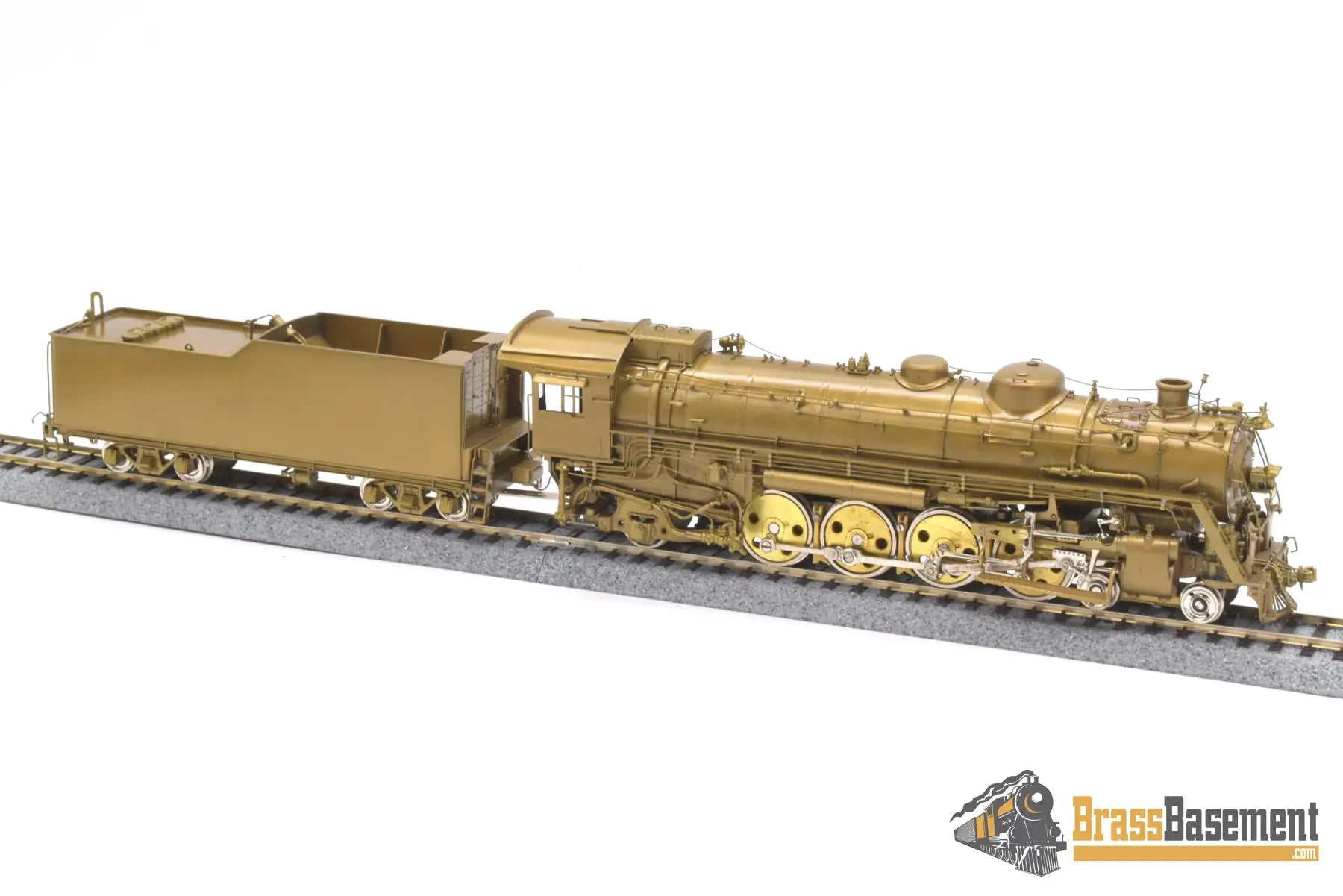 Ho Brass - Overland Slsf - Frisco 4 - 8 - 2 ‘4300’ Class Mountain Unpainted