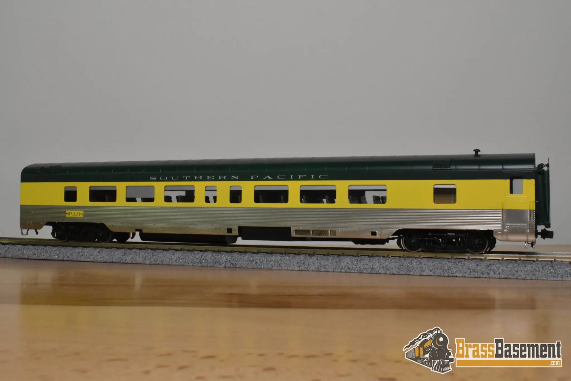 HO Brass - Palace Car Co. Southern Pacific SP #2218 C&NW Paint Chair Car - Boyd Reyes P/P - Passenger