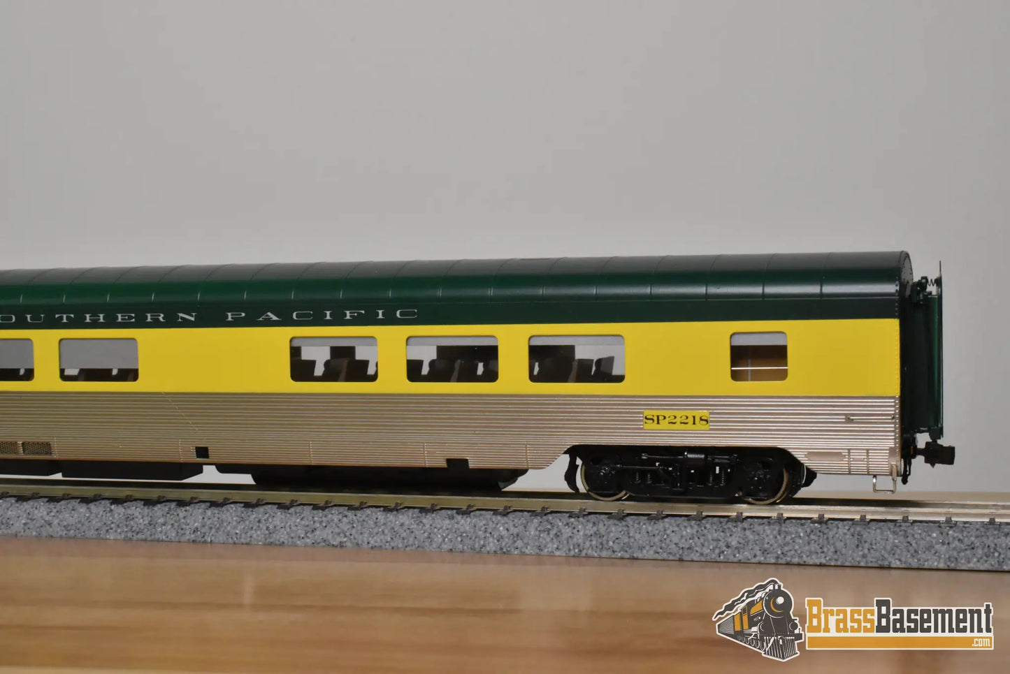 HO Brass - Palace Car Co. Southern Pacific SP #2218 C&NW Paint Chair Car - Boyd Reyes P/P - Passenger