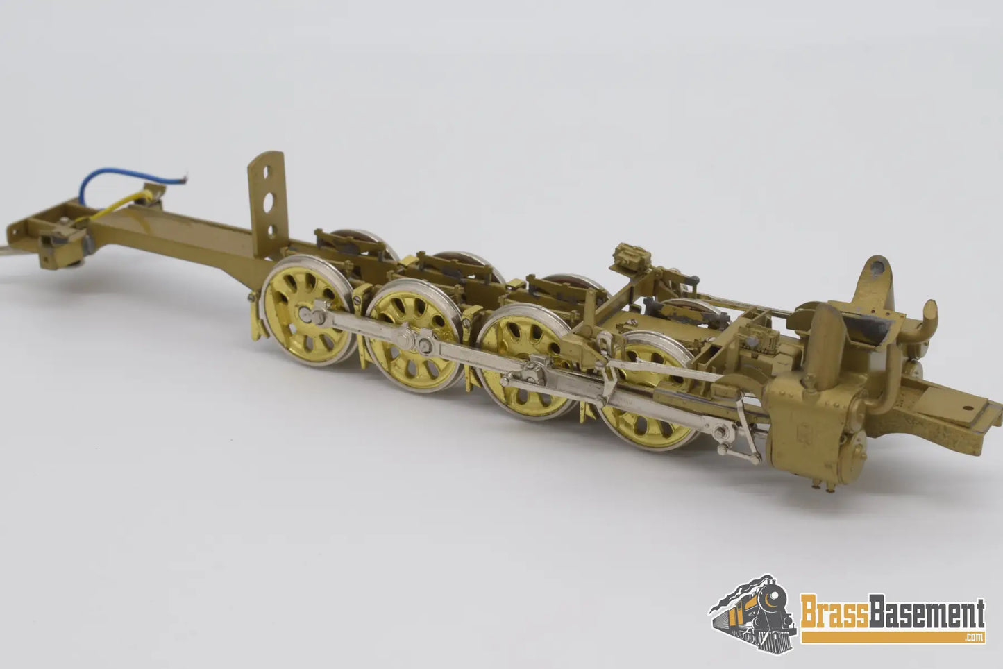 Ho Brass Part - Rf&P Replacement Chassis With Drivers Running Gear Steam