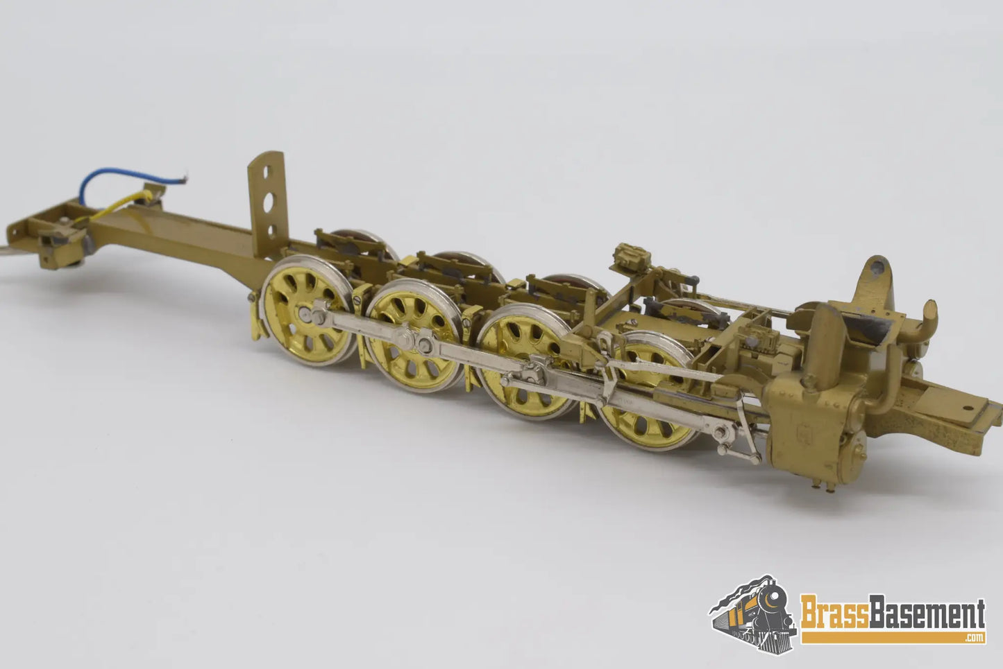 Ho Brass Part - Rf&P Replacement Chassis With Drivers Running Gear Steam