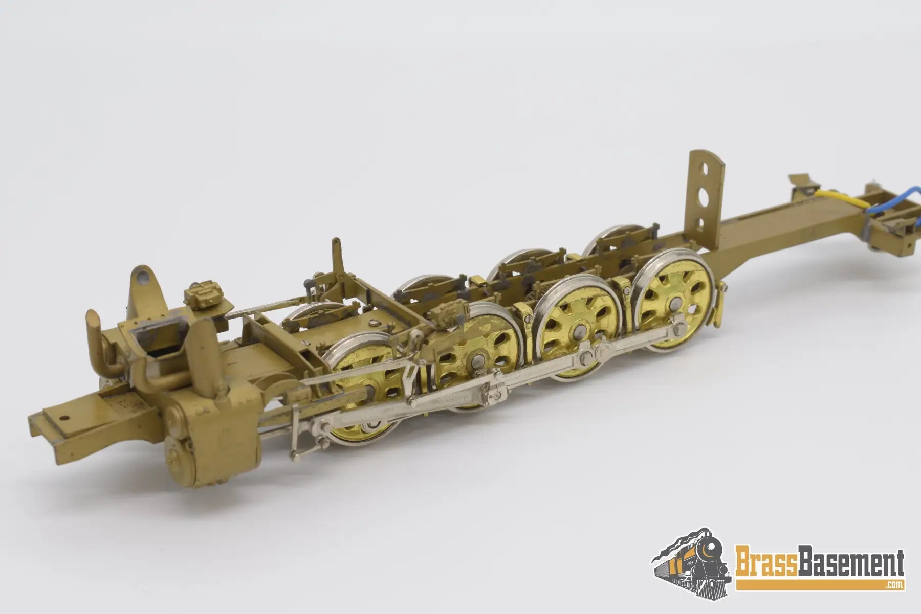 Ho Brass Part - Rf&P Replacement Chassis With Drivers Running Gear Steam