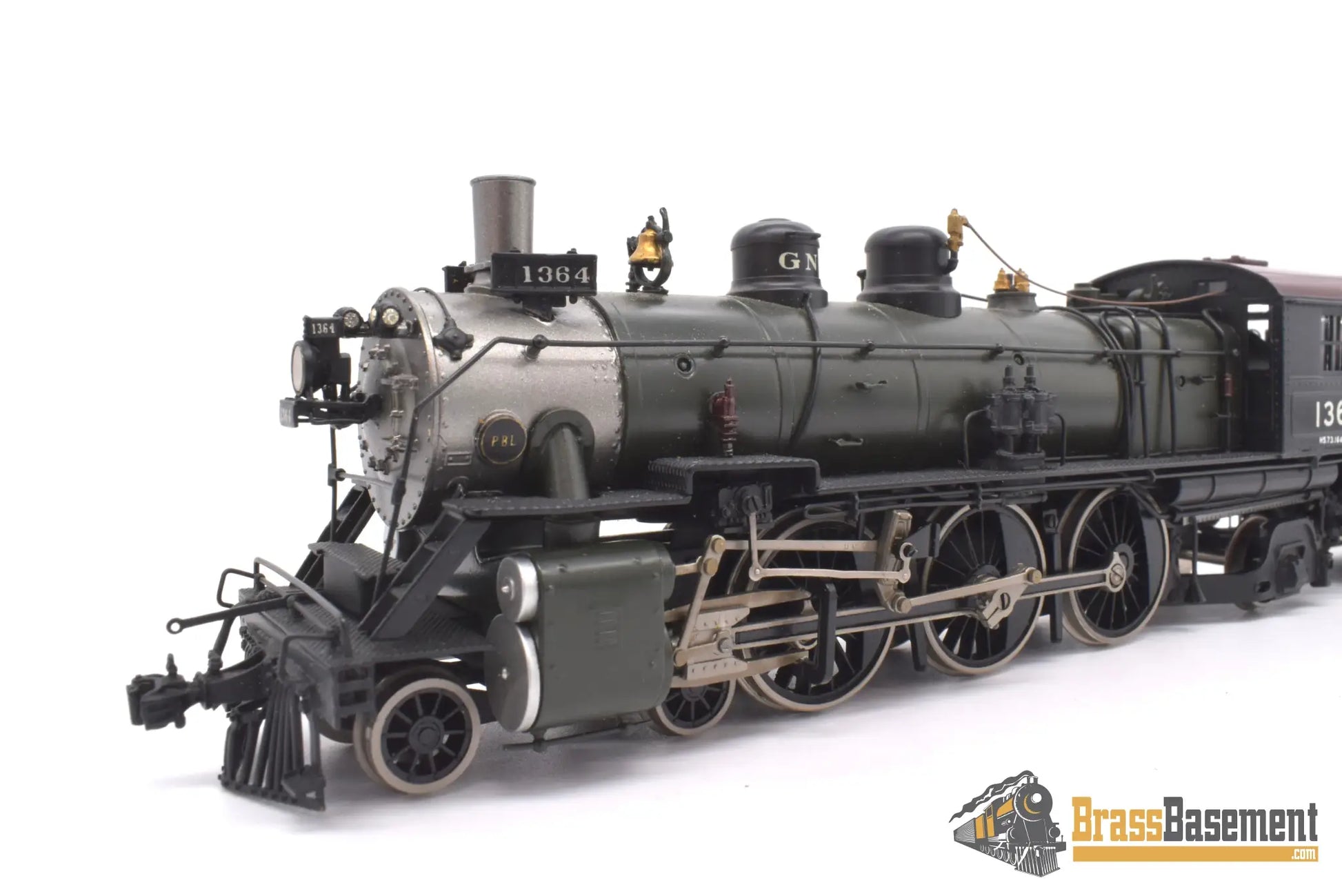 Ho Brass - Pbl/Pfm Great Northern Gn 4 - 6 - 2 H - 5 Pro Paint & Plated Cylinders Steam