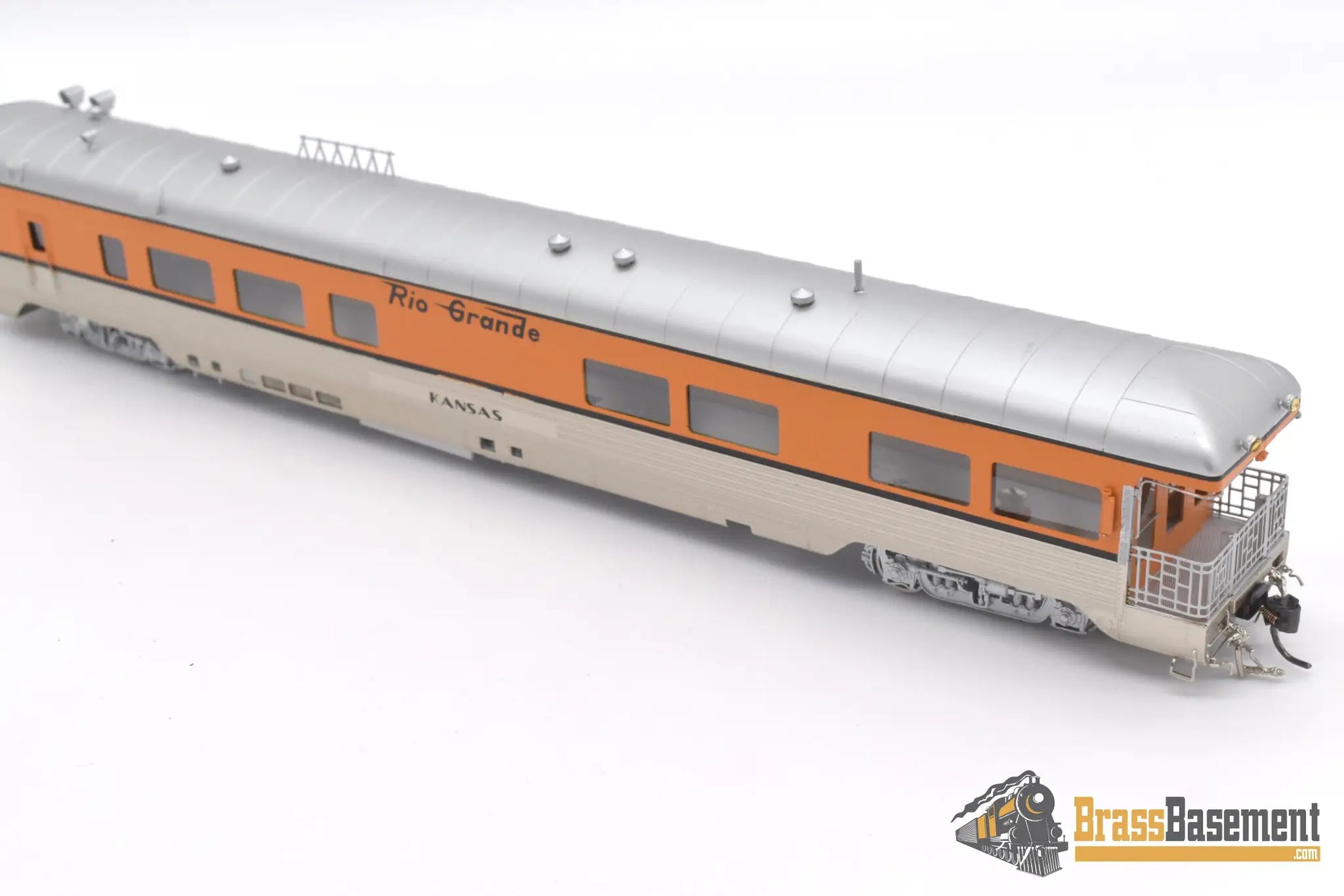 Ho Brass - Pcc Palace Car Company Drgw Rio Grande Business ’Kansas’ Factory Paint Passenger