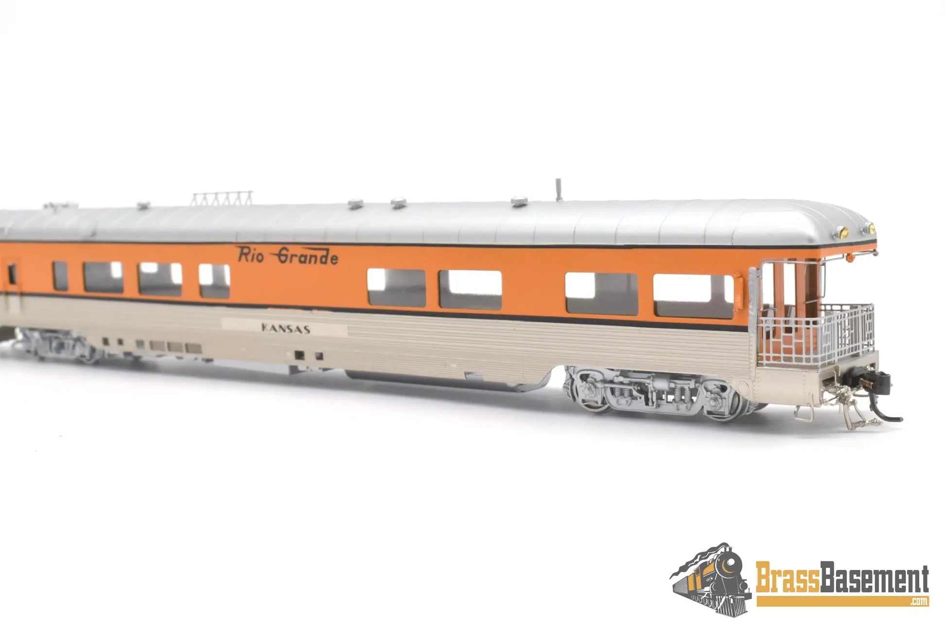 Ho Brass - Pcc Palace Car Company Drgw Rio Grande Business ’Kansas’ Factory Paint Passenger