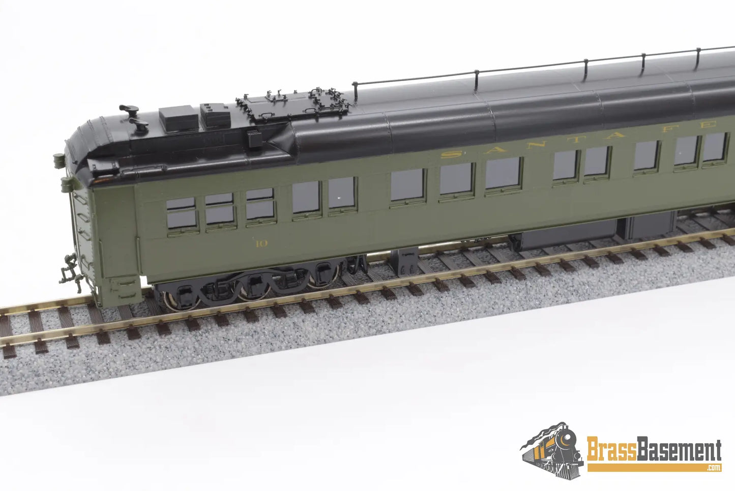 Ho Brass - Pecos River Santa Fe Business Car #10 F/P Passenger