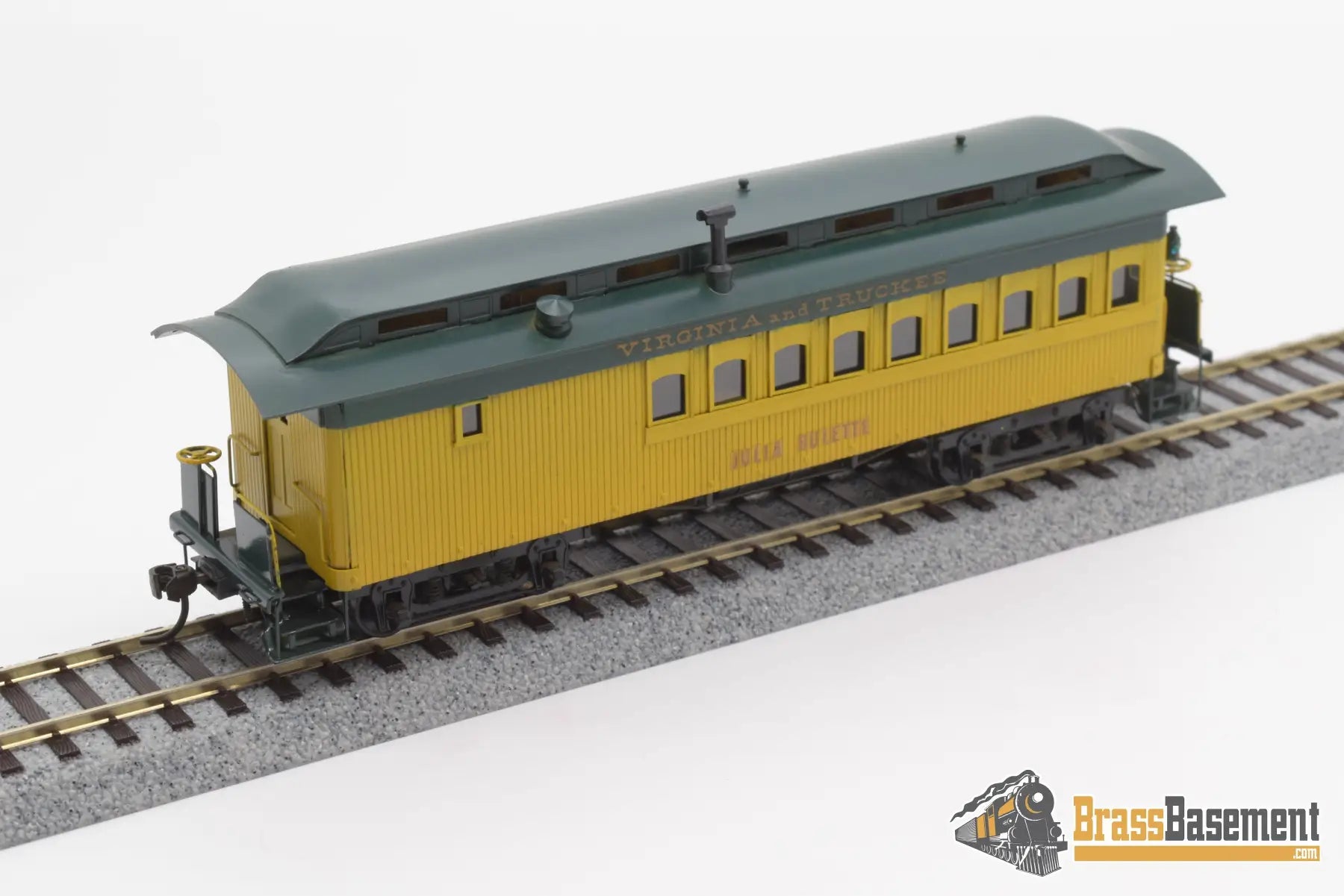 Ho Brass - Pfm Club Car “Julia Bulette” Business Painted Passenger