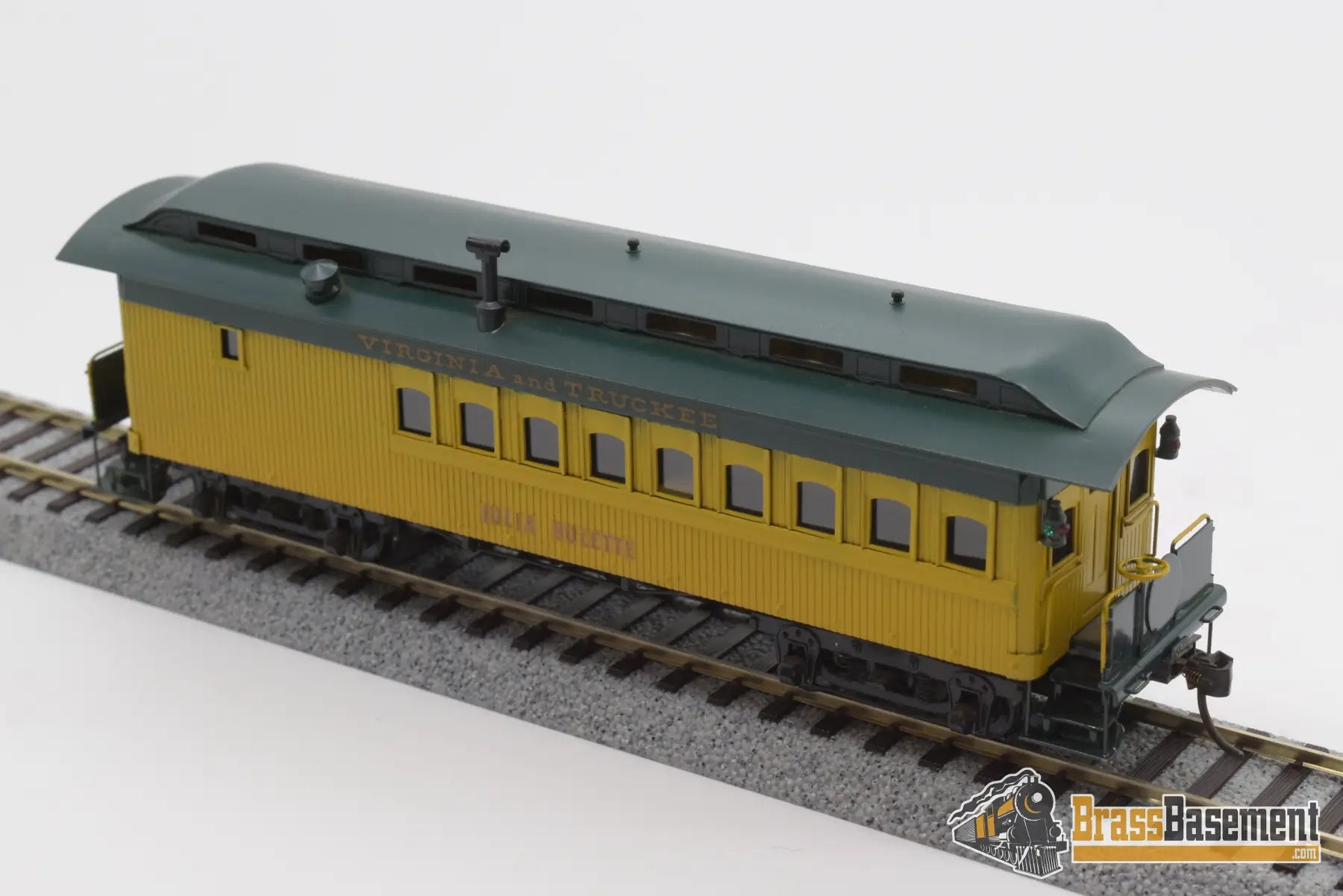Ho Brass - Pfm Club Car “Julia Bulette” Business Painted Passenger