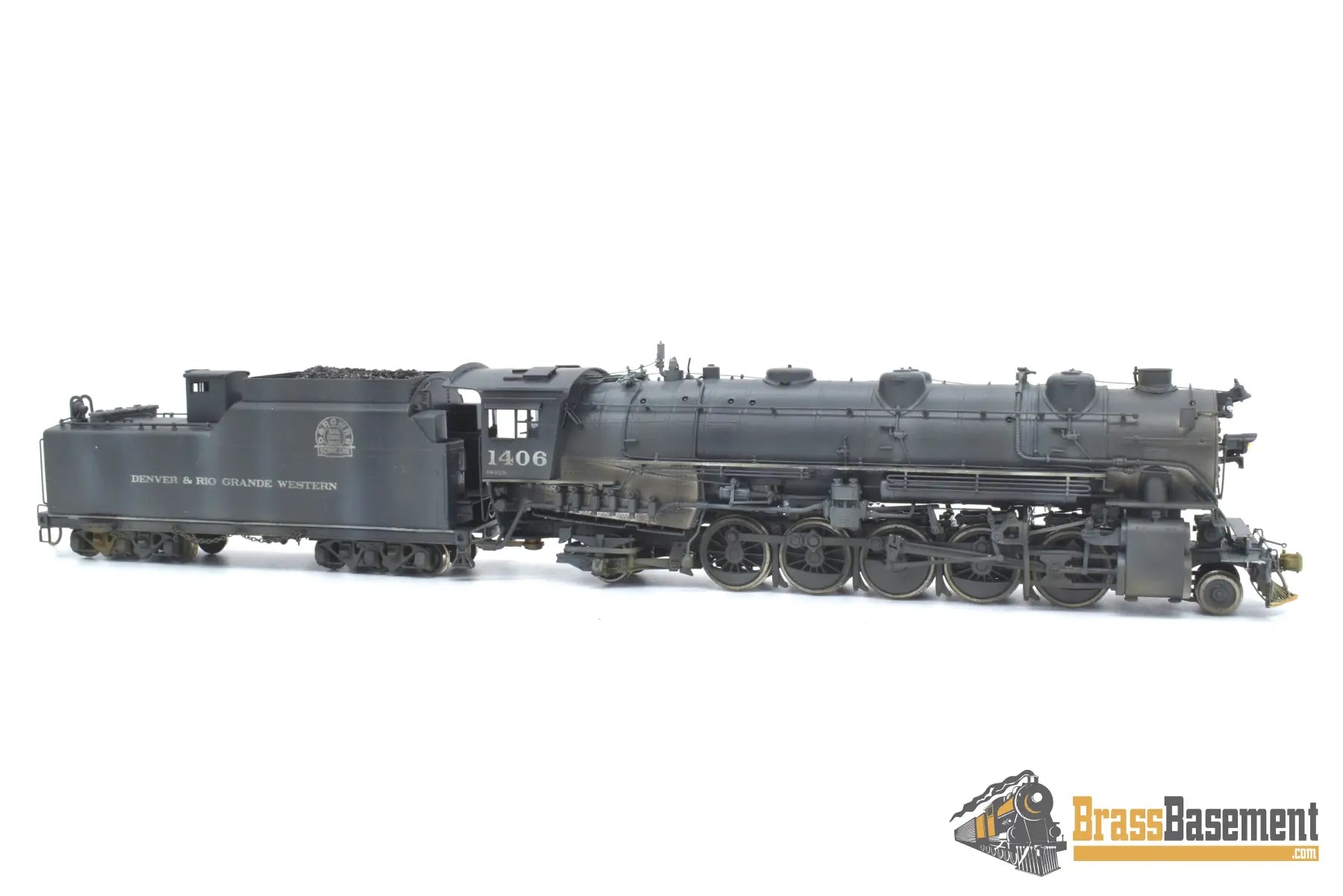 Ho Brass - Pfm Drgw Rio Grande 2 - 10 - 2 F - 81 Late Version Custom Paint Steam