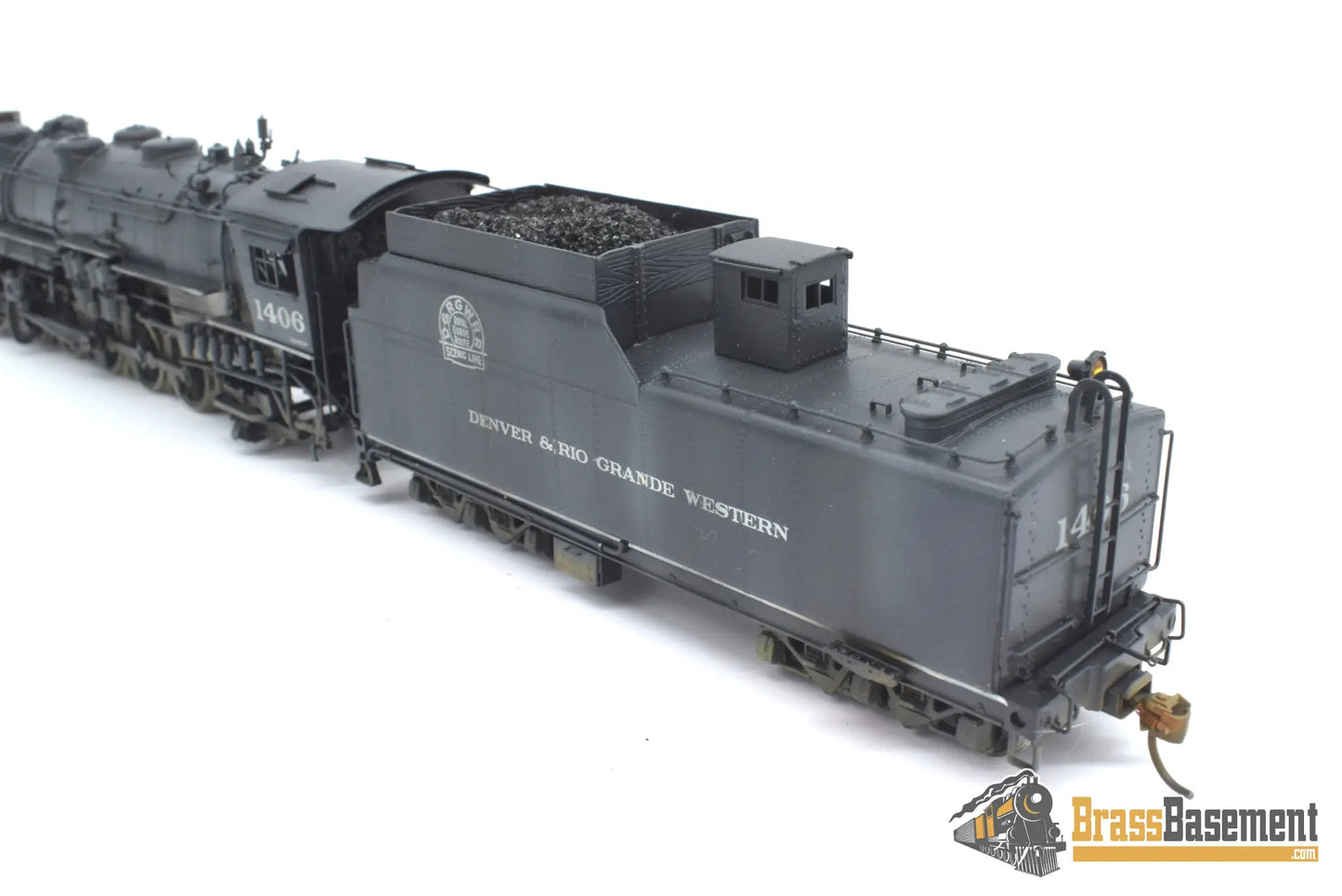 Ho Brass - Pfm Drgw Rio Grande 2 - 10 - 2 F - 81 Late Version Custom Paint Steam