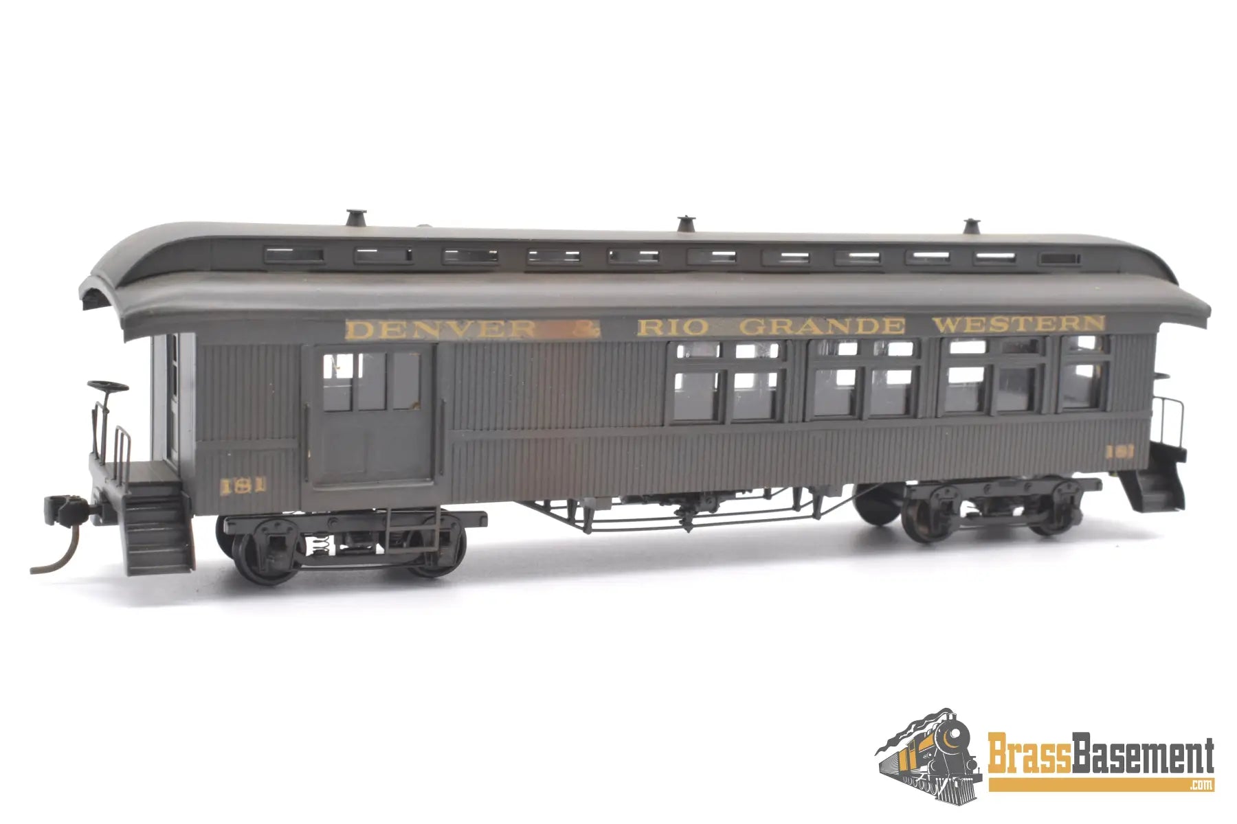 Ho Brass - Pfm Fujiyama 3 Car Old Time Passenger Set Drgw Rio Grande Paint Nice