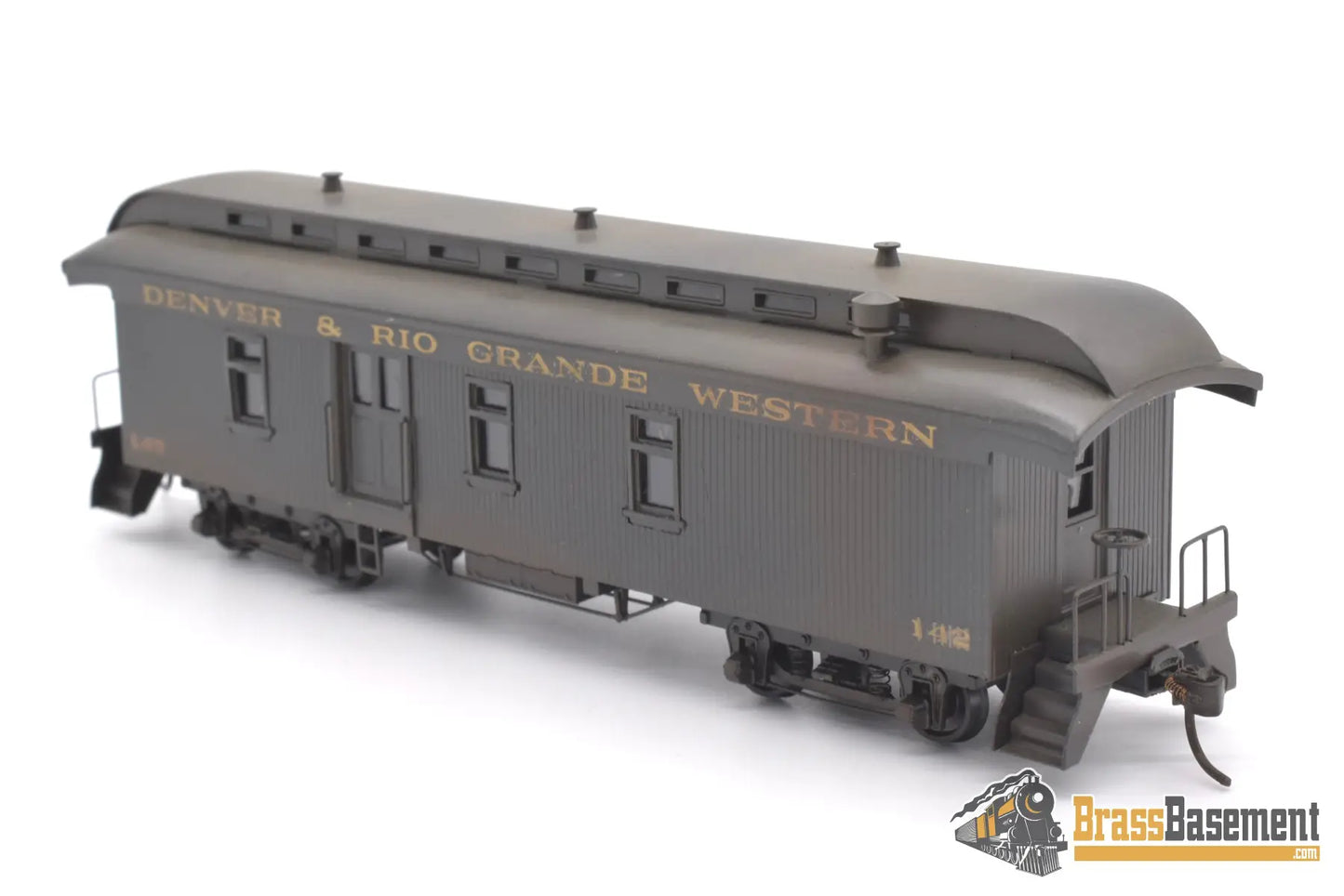 Ho Brass - Pfm Fujiyama 3 Car Old Time Passenger Set Drgw Rio Grande Paint Nice