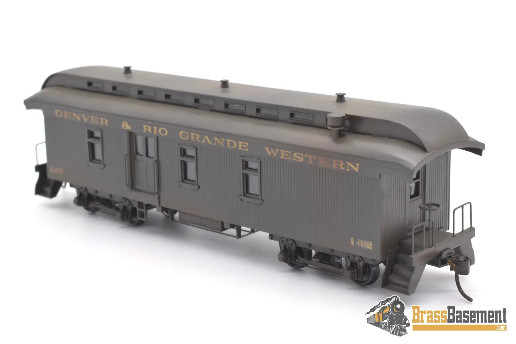 Ho Brass - Pfm Fujiyama 3 Car Old Time Passenger Set Drgw Rio Grande Paint Nice