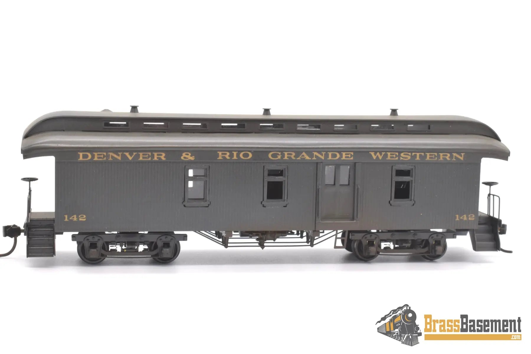 Ho Brass - Pfm Fujiyama 3 Car Old Time Passenger Set Drgw Rio Grande Paint Nice