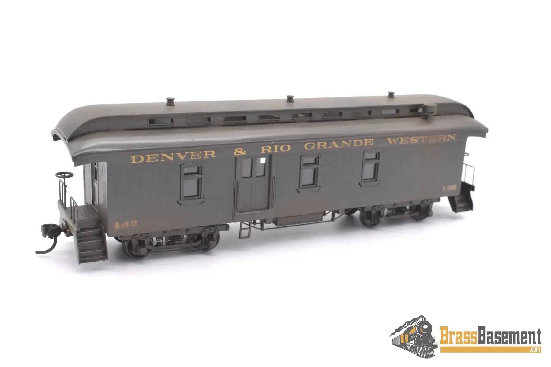Ho Brass - Pfm Fujiyama 3 Car Old Time Passenger Set Drgw Rio Grande Paint Nice