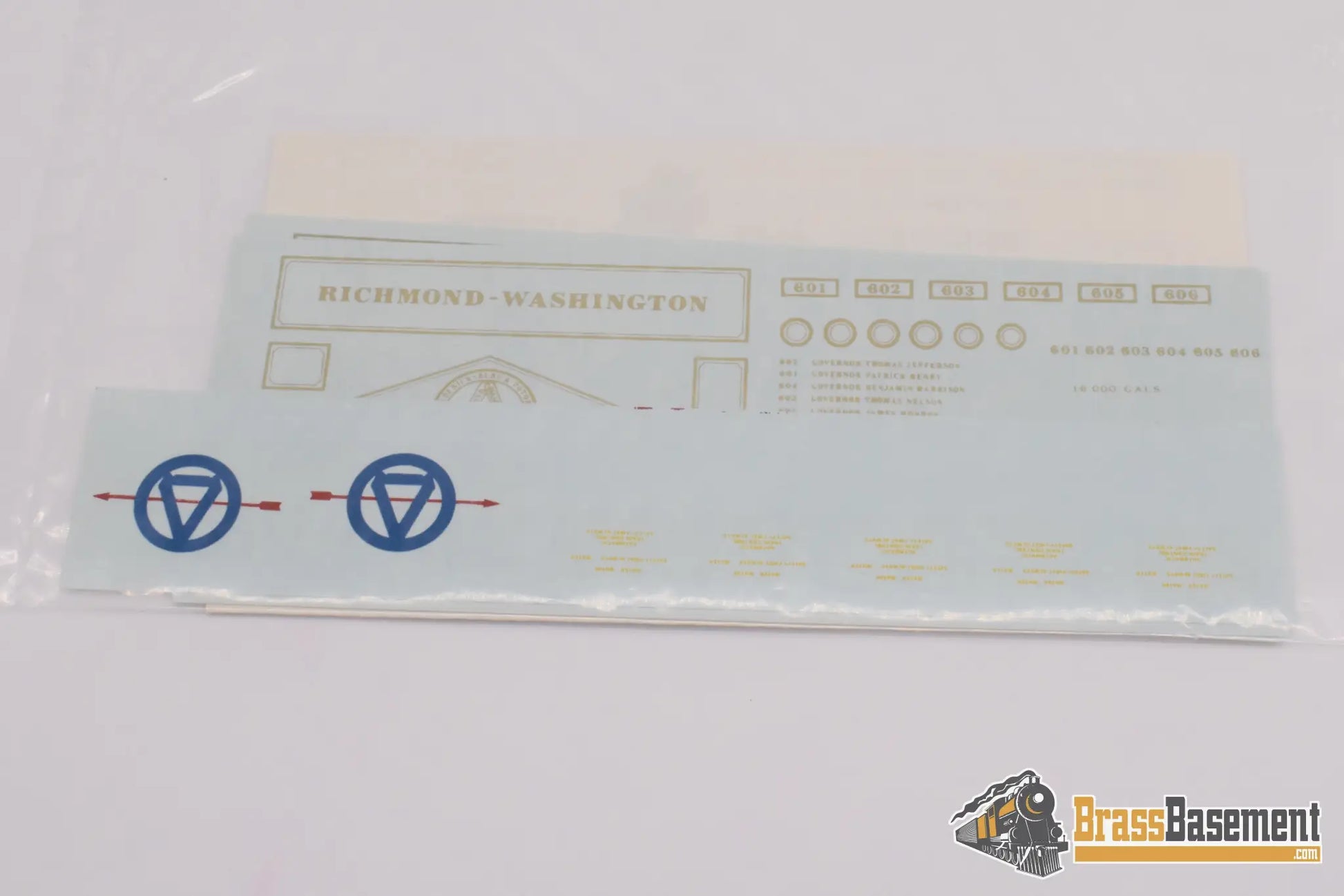 Ho Brass - Pfm Fujiyama Crown Rf&P Governor 4-8-4 1976 Run Partial Basket Case Steam
