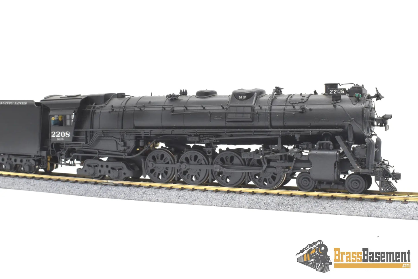 Ho Brass - Pfm Fujiyama Missouri Pacific Mp ‘2200’ 4 - 8 - 4 Custom Paint