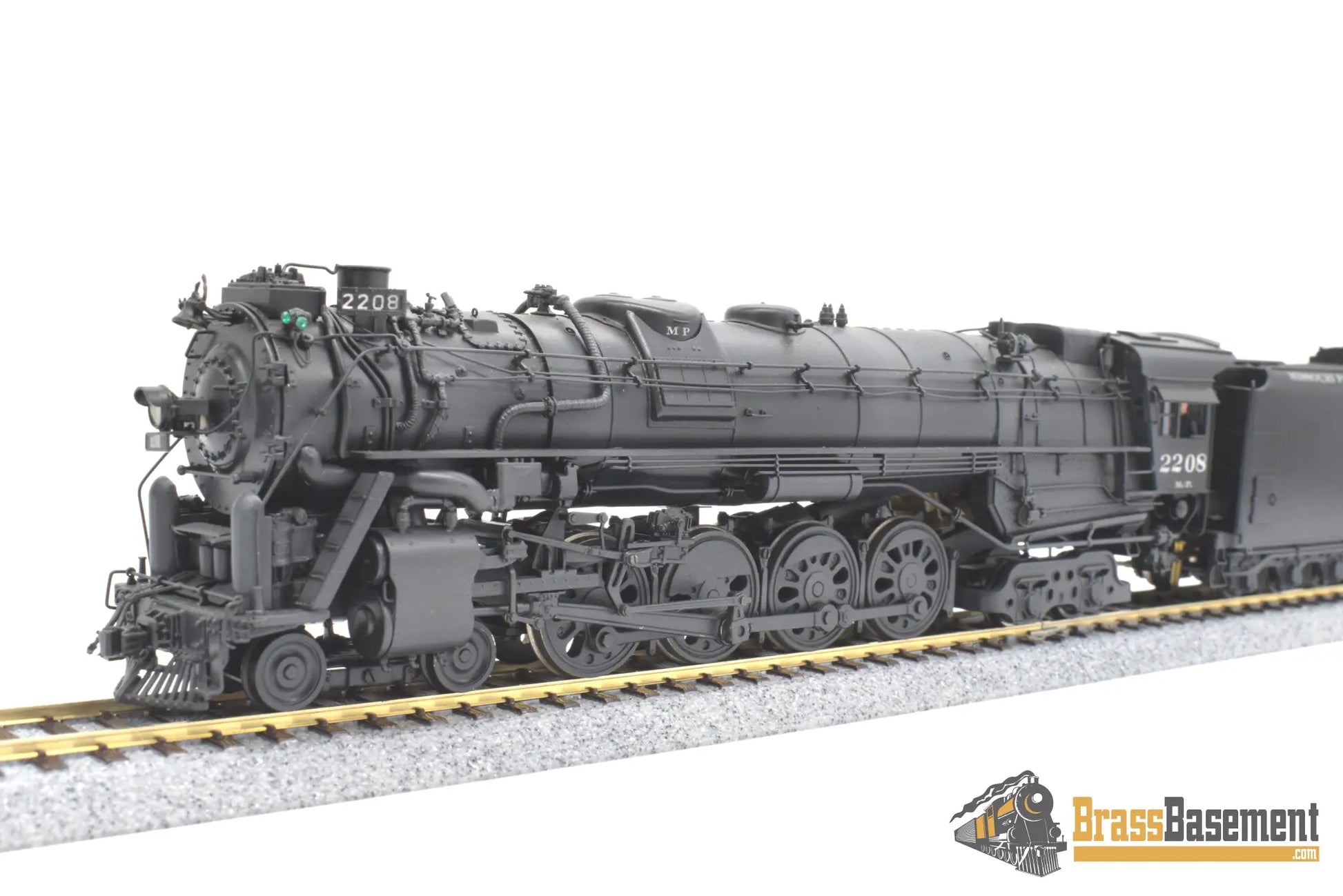 Ho Brass - Pfm Fujiyama Missouri Pacific Mp ‘2200’ 4 - 8 - 4 Custom Paint