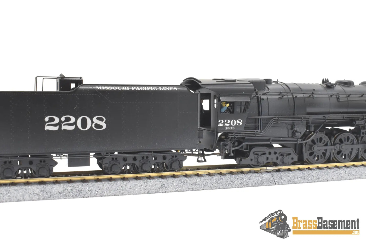 Ho Brass - Pfm Fujiyama Missouri Pacific Mp ‘2200’ 4 - 8 - 4 Custom Paint