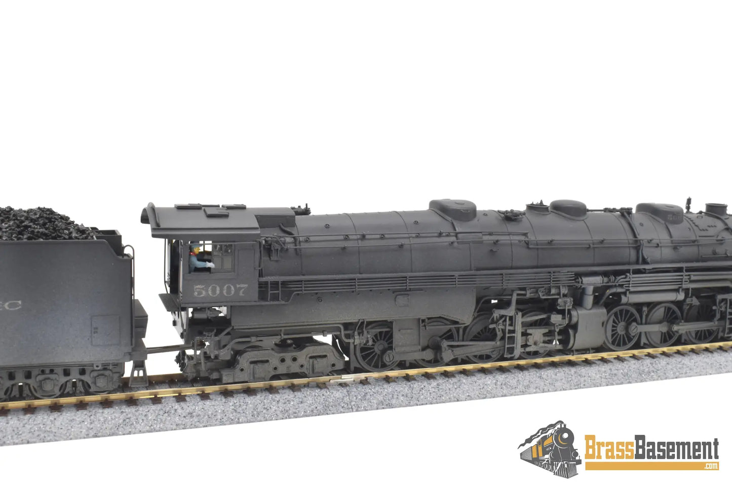 Ho Brass - Pfm Fujiyama Northern Pacific Np 2 - 8 - 8 - 4 Z - 5 ’Yellowstone’ Custom Paint Steam