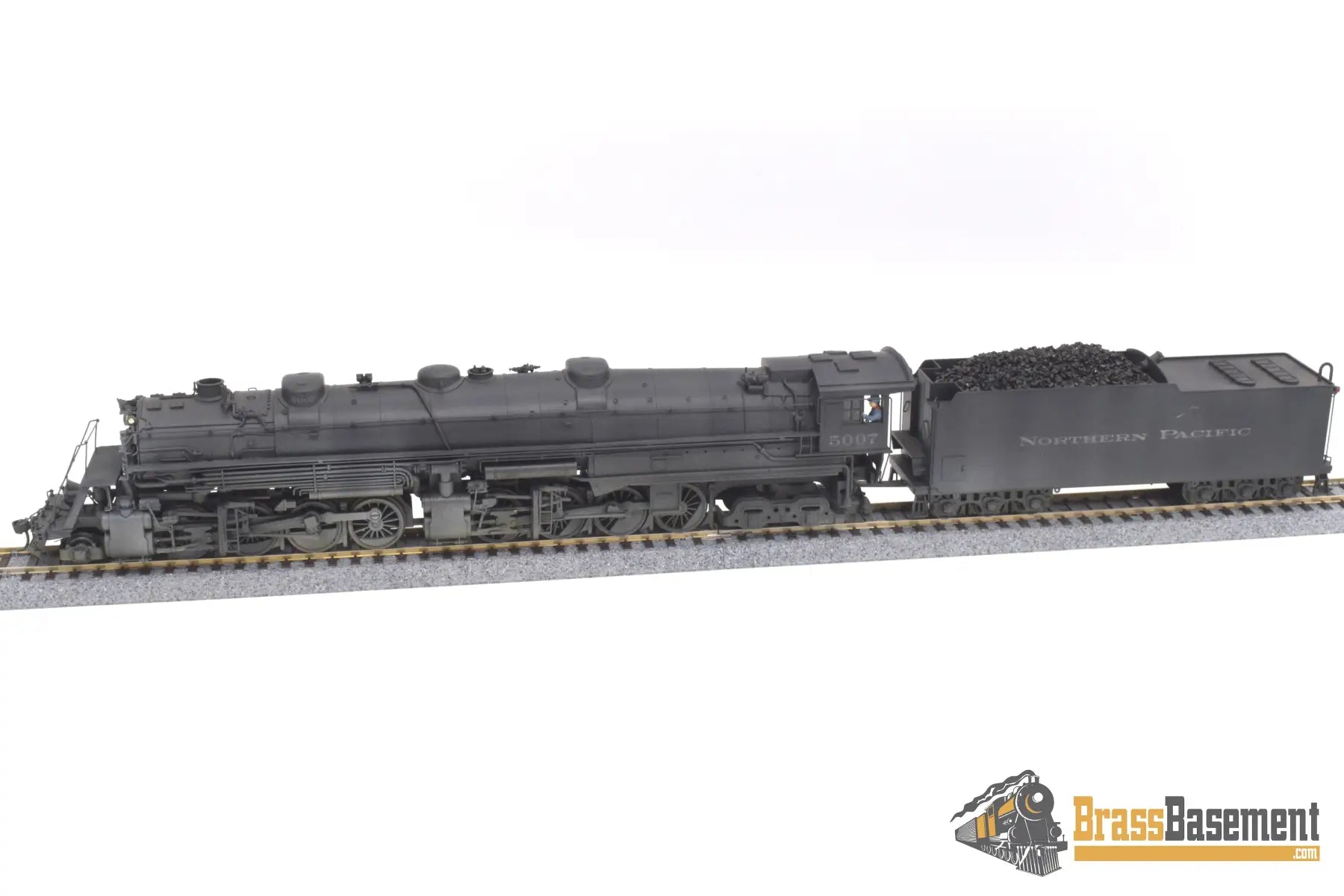 Ho Brass - Pfm Fujiyama Northern Pacific Np 2 - 8 - 8 - 4 Z - 5 ’Yellowstone’ Custom Paint Steam