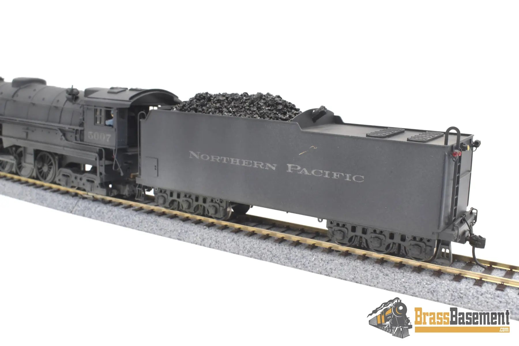 Ho Brass - Pfm Fujiyama Northern Pacific Np 2 - 8 - 8 - 4 Z - 5 ’Yellowstone’ Custom Paint Steam