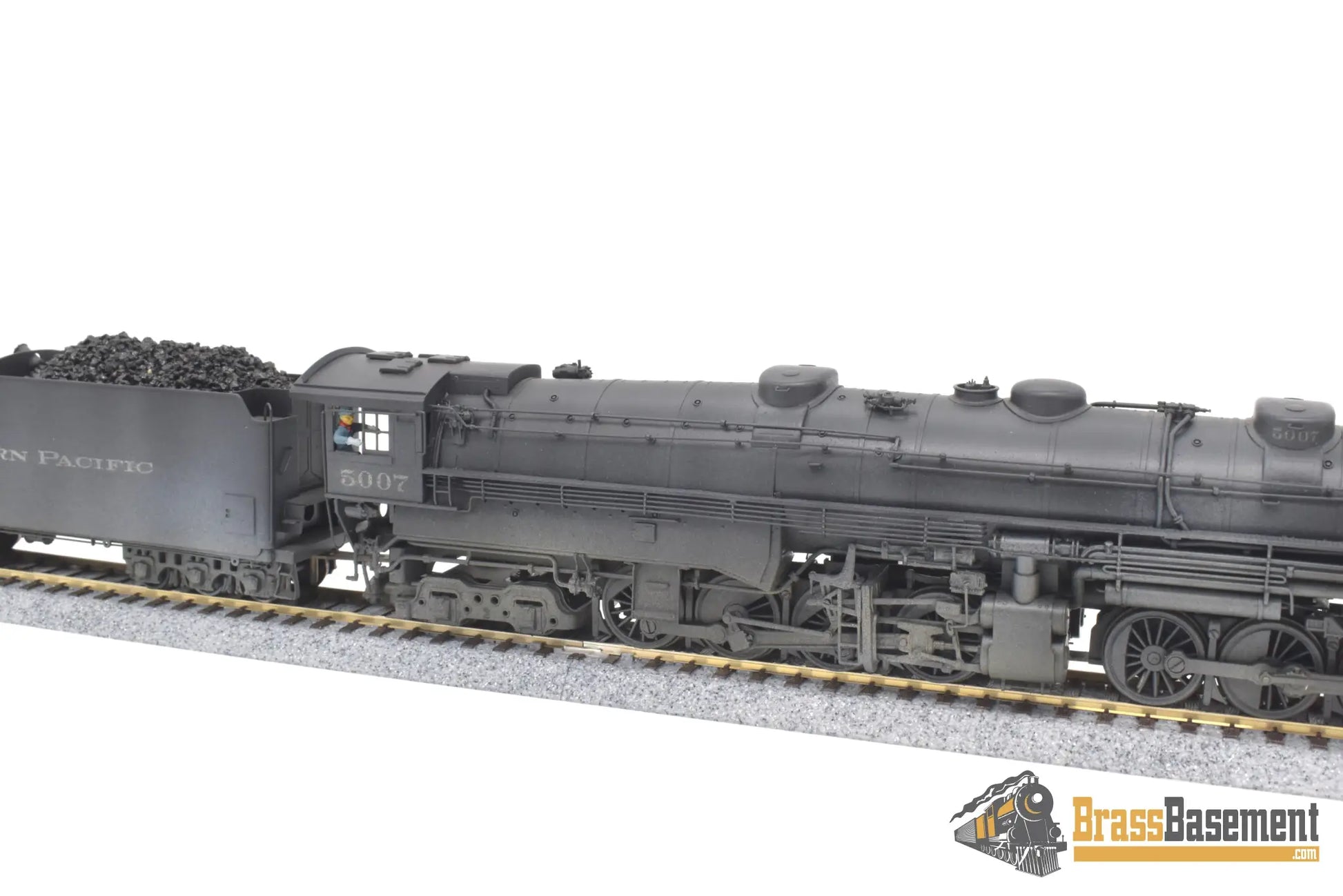 Ho Brass - Pfm Fujiyama Northern Pacific Np 2 - 8 - 8 - 4 Z - 5 ’Yellowstone’ Custom Paint Steam