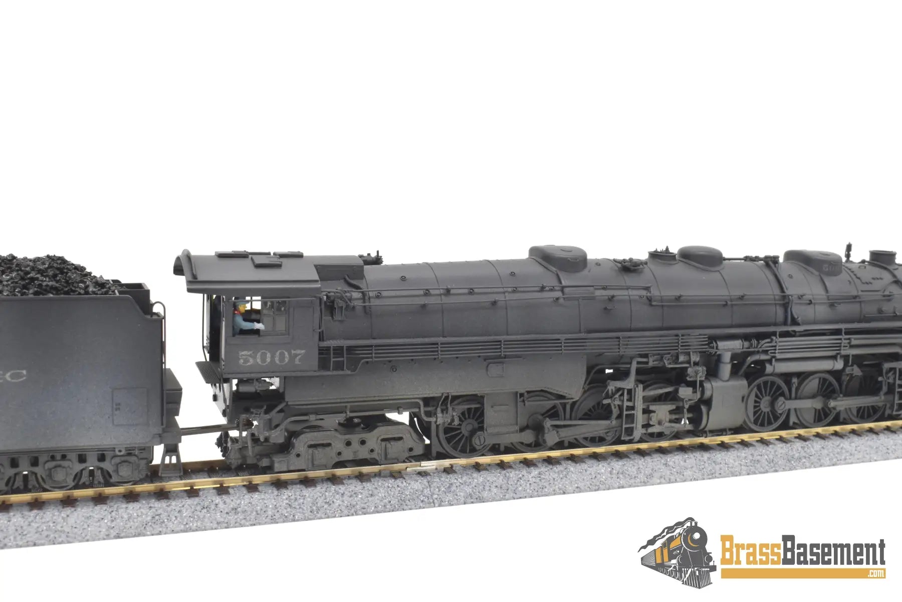 Ho Brass - Pfm Fujiyama Northern Pacific Np 2 - 8 - 8 - 4 Z - 5 ’Yellowstone’ Custom Paint Steam