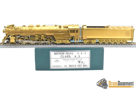 Ho Brass - Pfm Fujiyama Northern Pacific Np 4-8-4 A-5 ’Northern’ Unpainted Steam