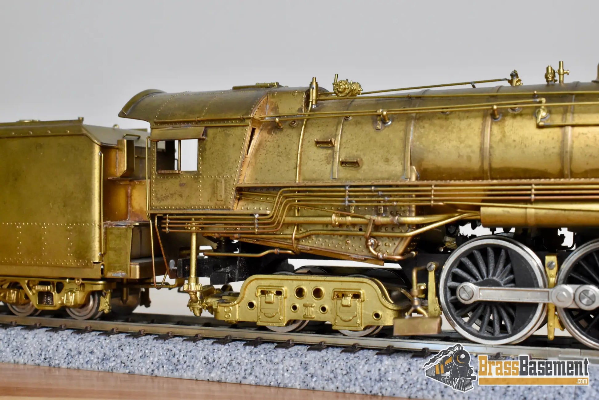 HO Brass PFM Fujiyama Southern Pacific NP 4 8 4 GS 1 ’Northern’ Unpainted Steam