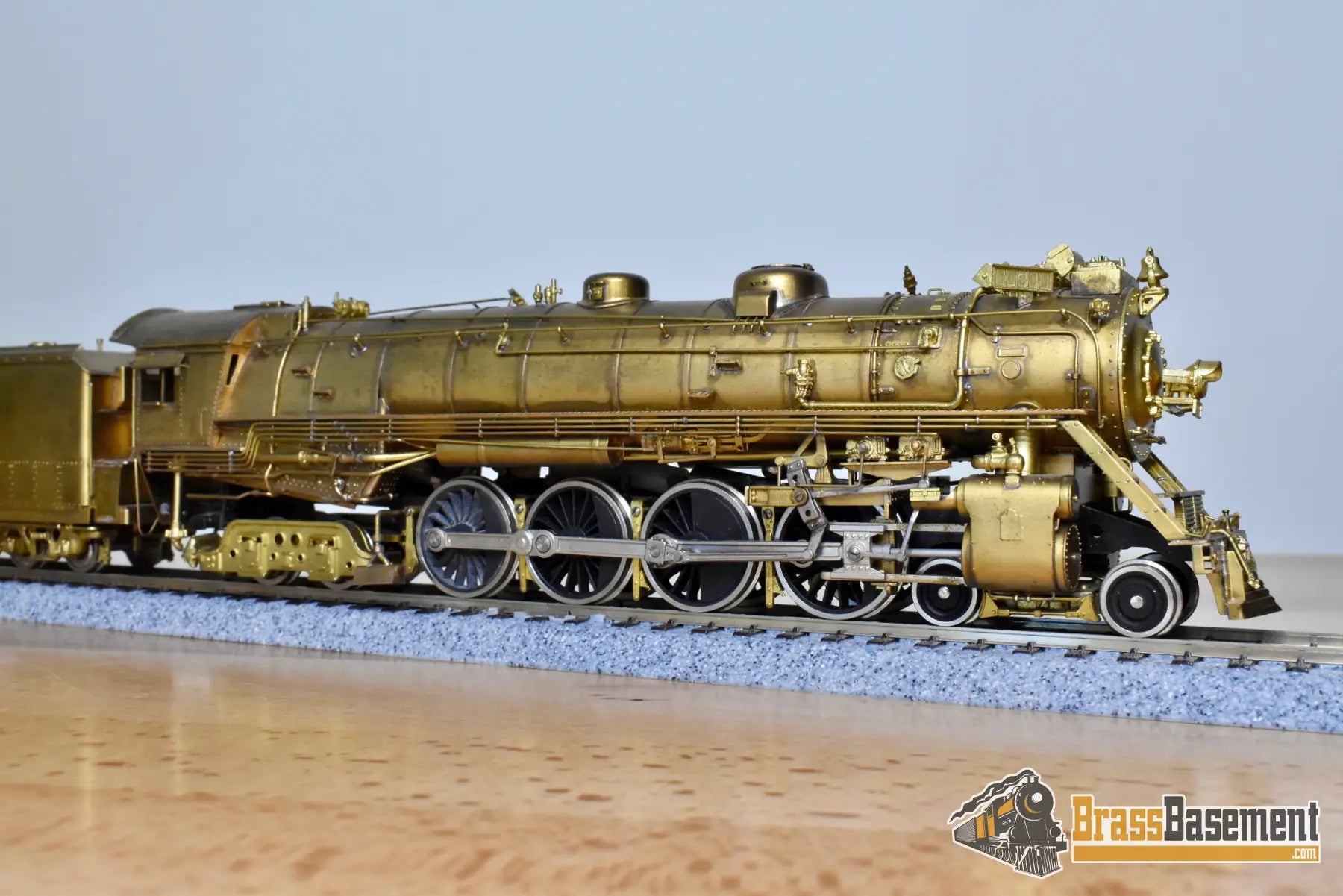 HO Brass PFM Fujiyama Southern Pacific NP 4 8 4 GS 1 ’Northern’ Unpainted Steam
