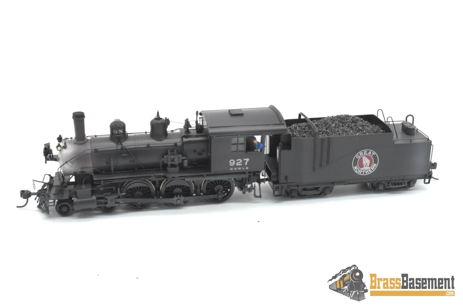 HO Brass - PFM Great Northern GN 4-6-0 E-6 Ten-Wheeler - C/P Goat Herald Steam