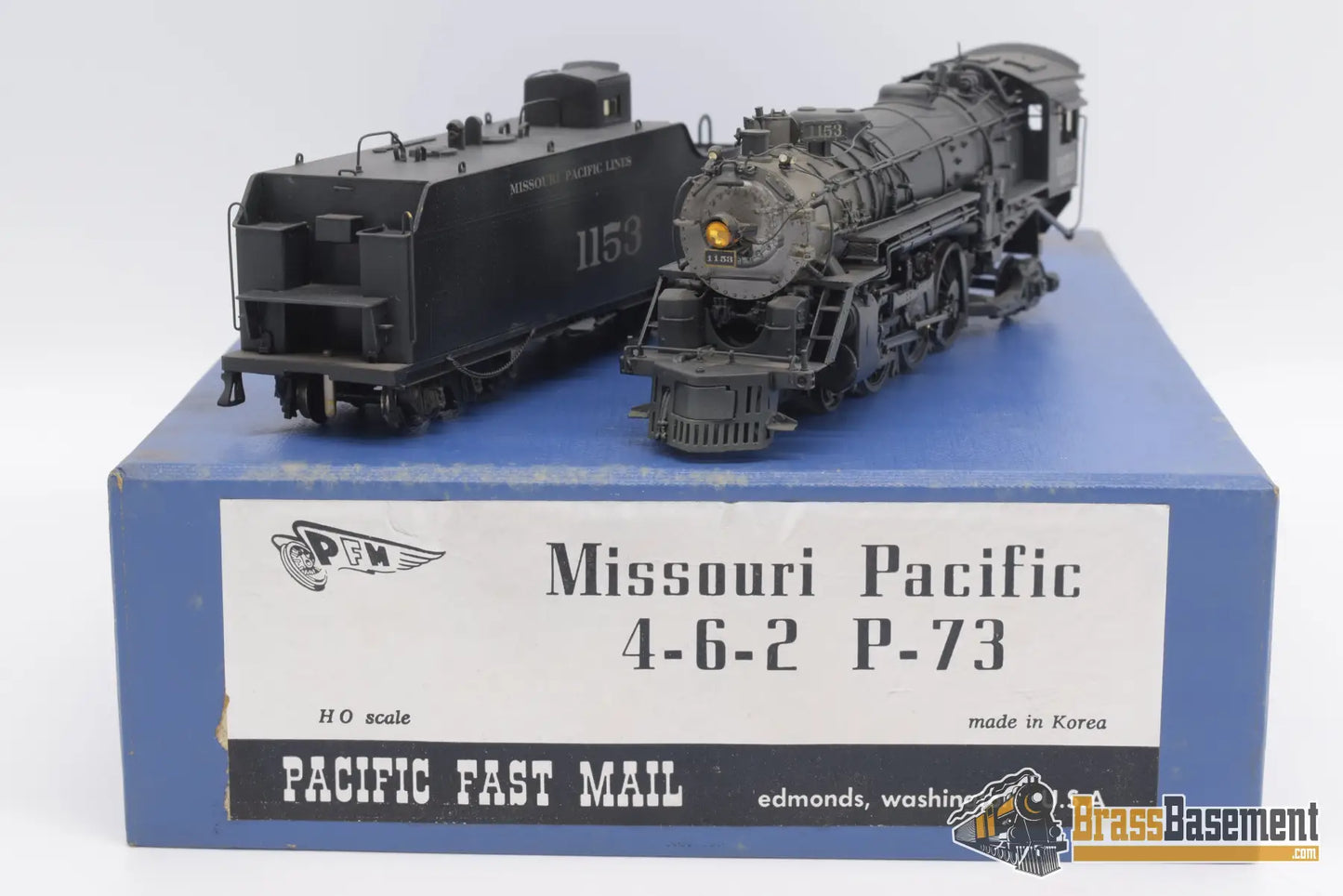 Ho Brass - Pfm Missouri Pacific P - 73 4 - 6 - 2 Painted