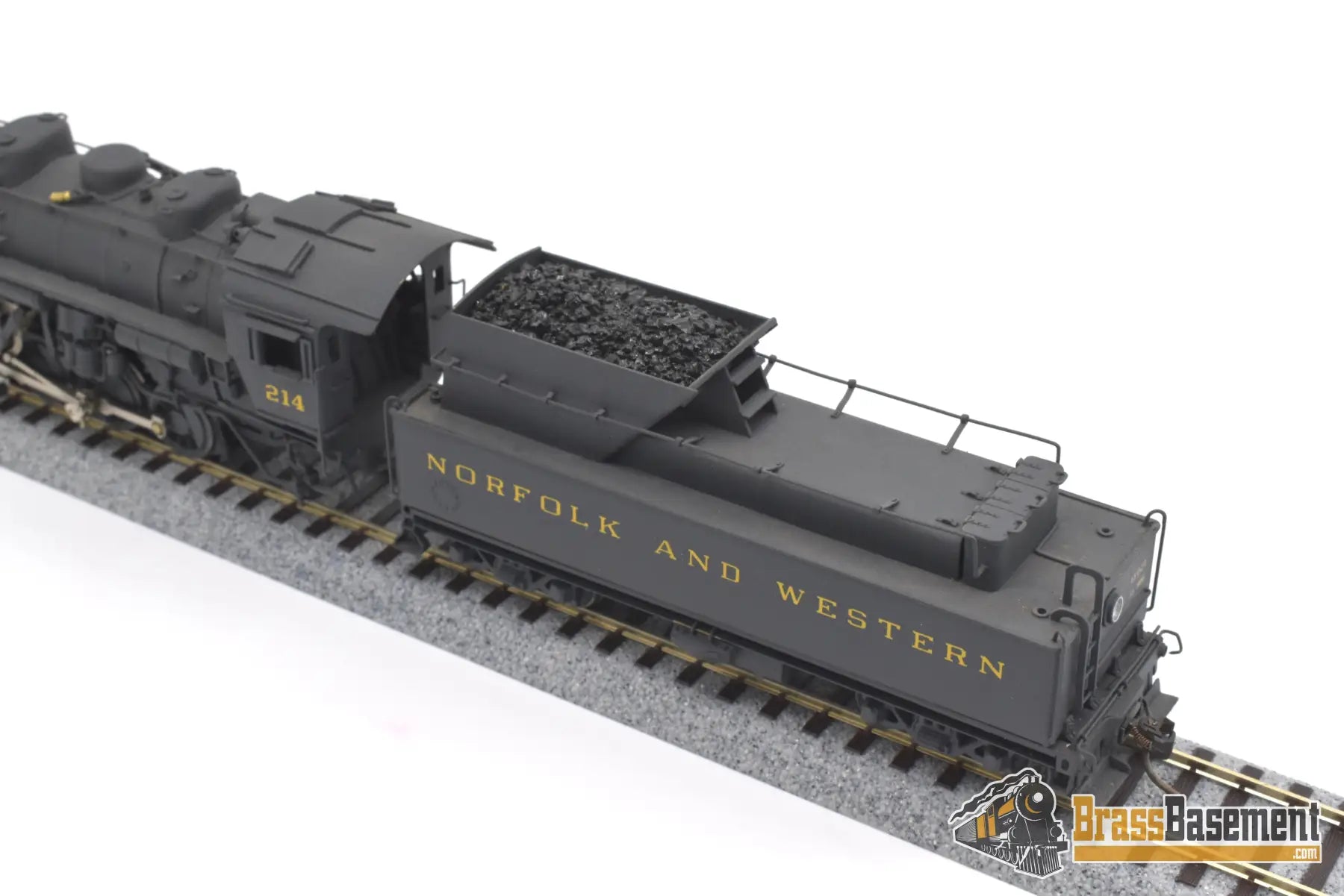 Ho Brass - Pfm Norfolk & Western N&W S - 1A 0 - 8 - 0 #214 Great Paint Samhongsa Steam