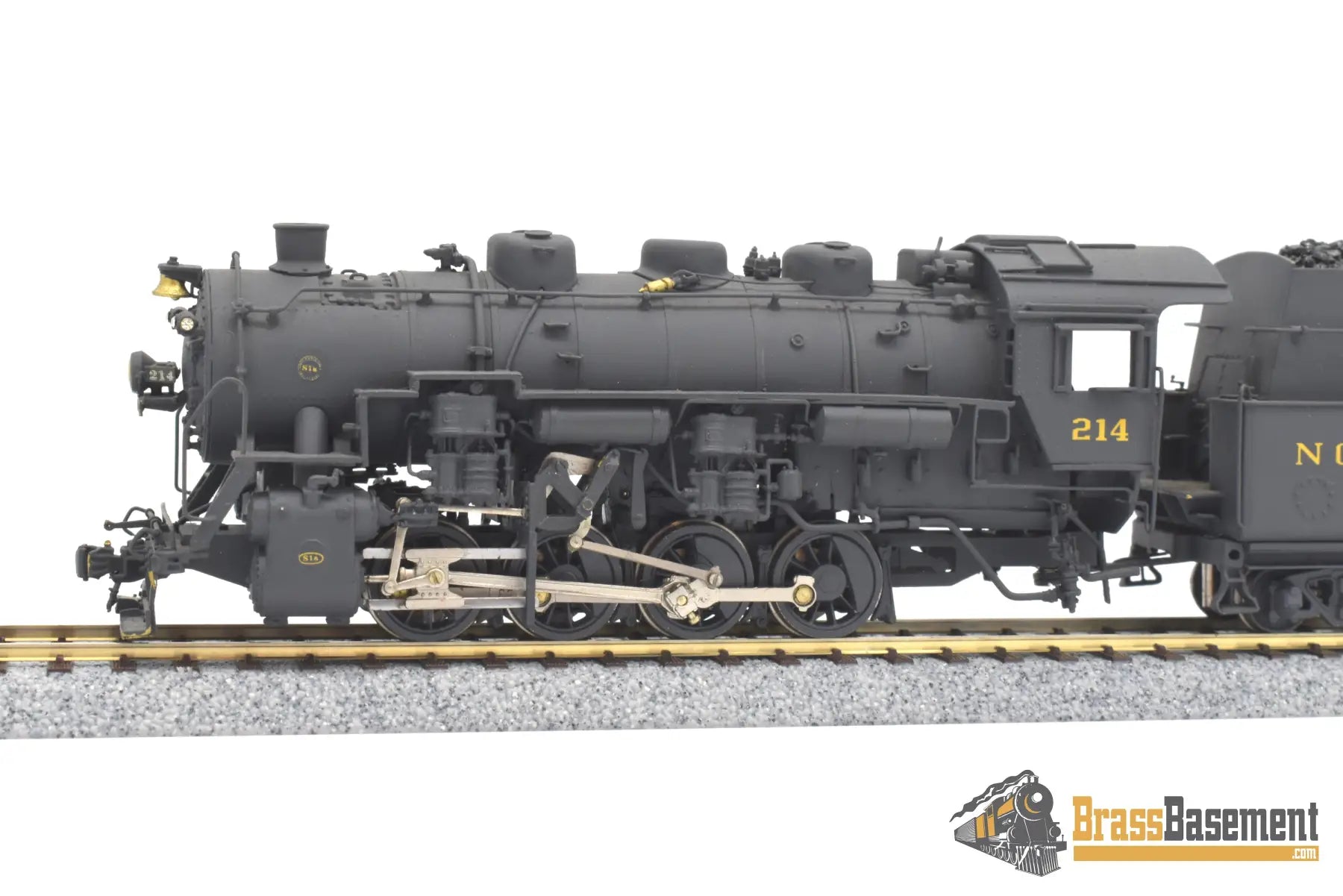 Ho Brass - Pfm Norfolk & Western N&W S - 1A 0 - 8 - 0 #214 Great Paint Samhongsa Steam