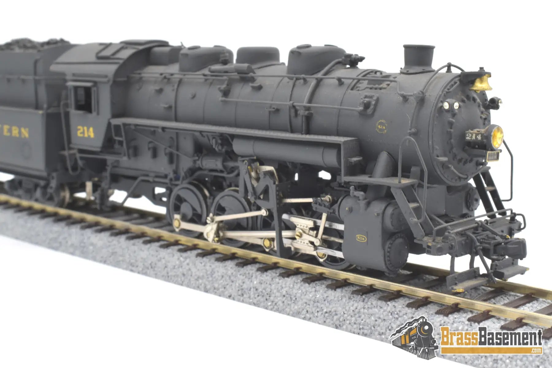 Ho Brass - Pfm Norfolk & Western N&W S - 1A 0 - 8 - 0 #214 Great Paint Samhongsa Steam