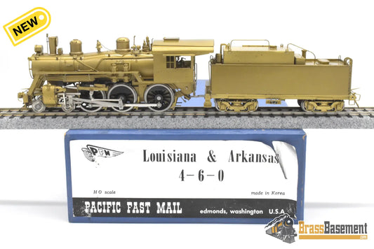 HO Brass - PFM Samhongsa Louisiana & Arkansas L&A 4-6-0 ’Hustler’ - Unpainted