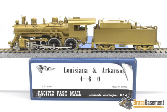 HO Brass - PFM Samhongsa Louisiana & Arkansas L&A 4-6-0 ’Hustler’ - Unpainted