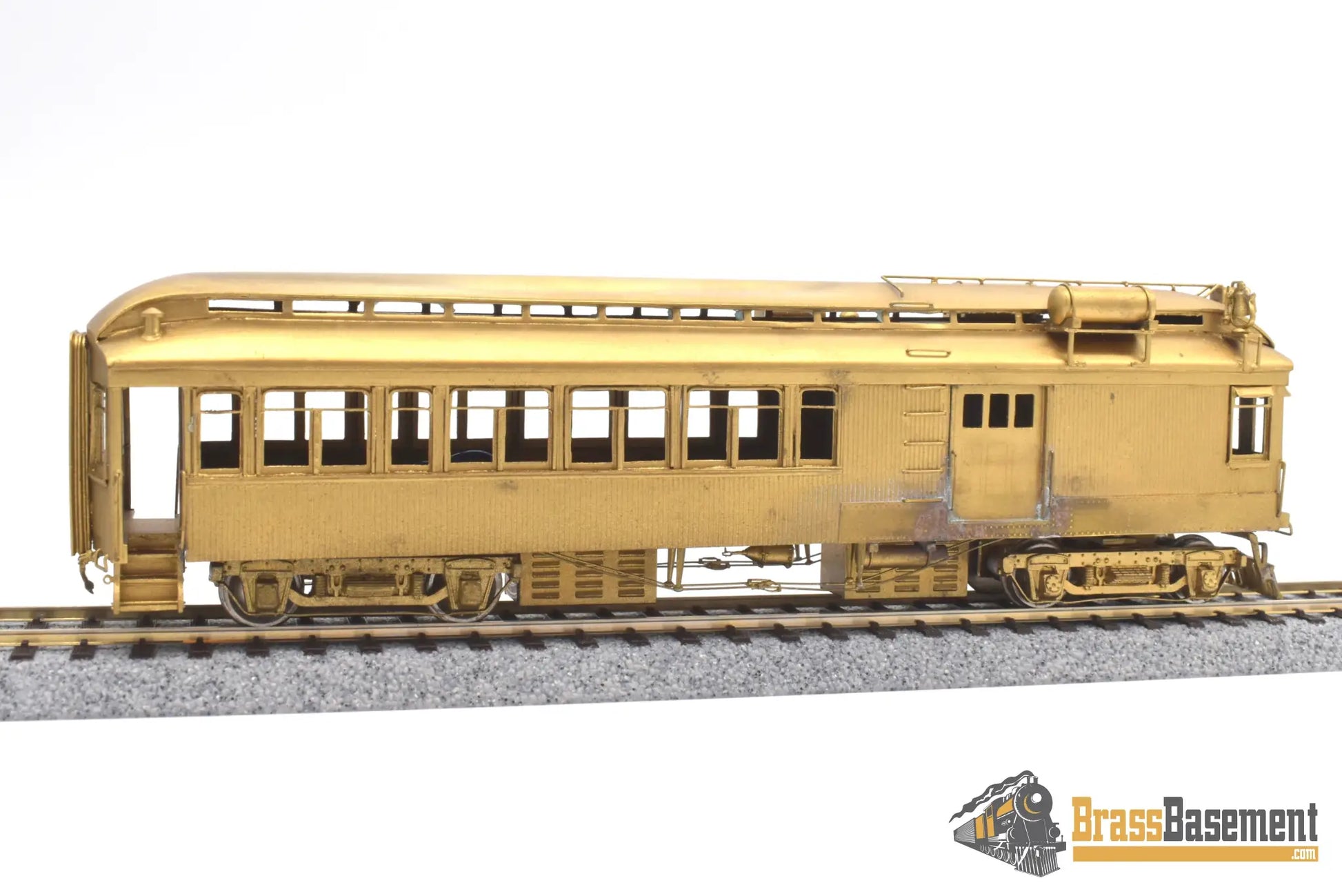 Ho Brass - Pfm Ski D&Rgw Rio Grande Motor Car 1979 Unpainted Decals Included Passenger