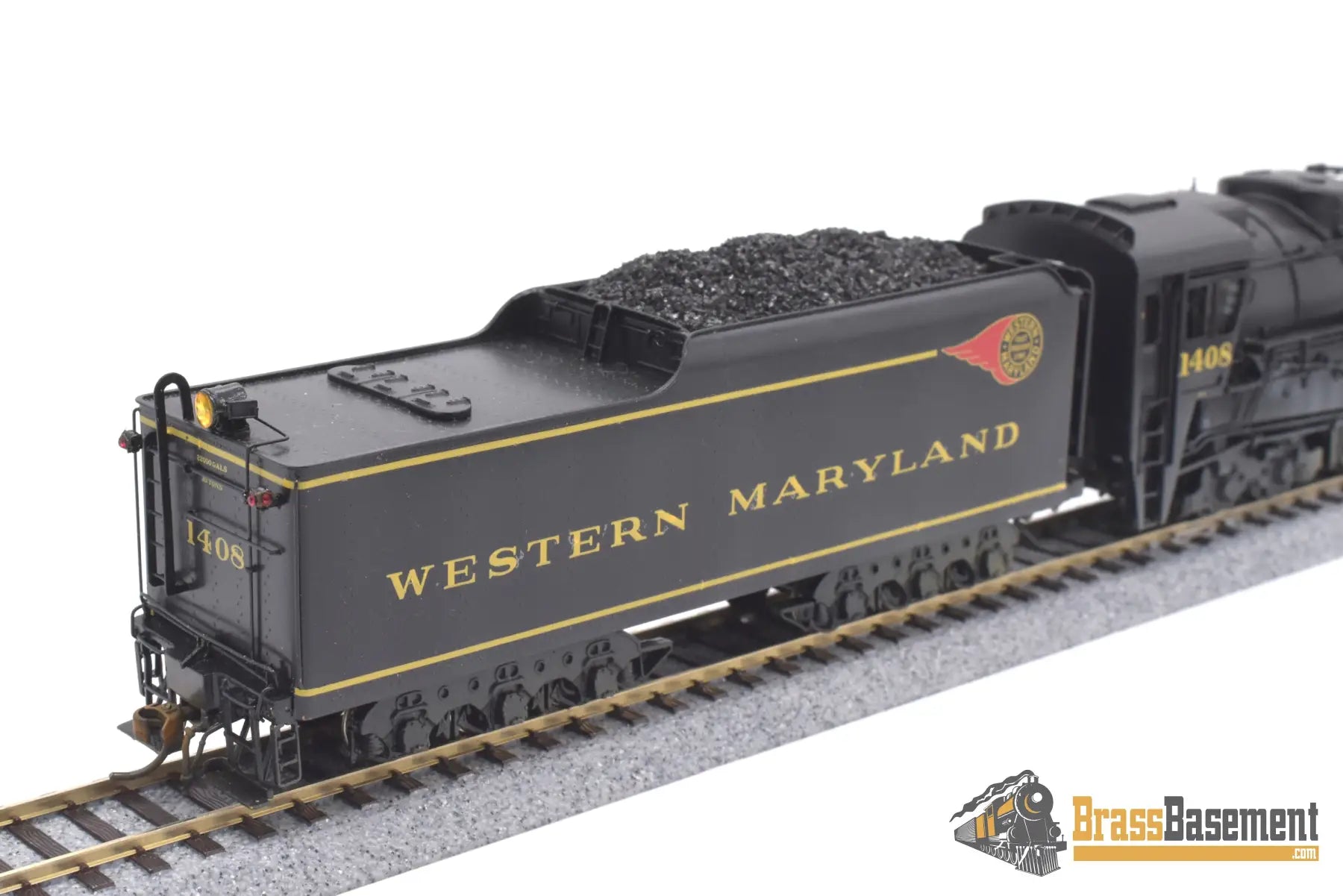 Ho Brass - Pfm Ski Wm Western Maryland 4 - 8 - 4 “Potomac” Custom Painted Steam