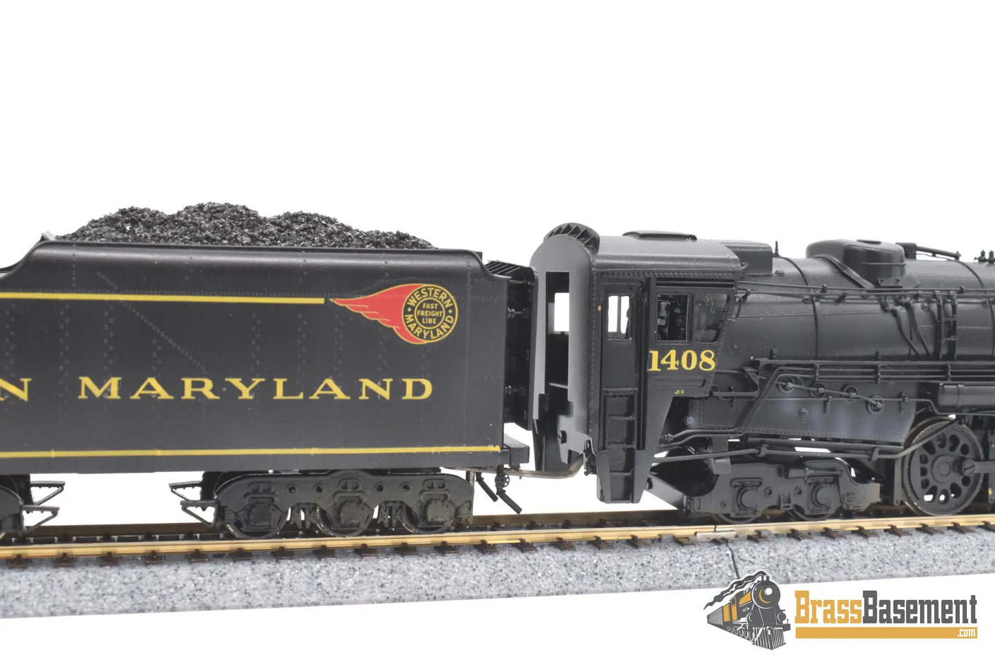 Ho Brass - Pfm Ski Wm Western Maryland 4 - 8 - 4 “Potomac” Custom Painted Steam