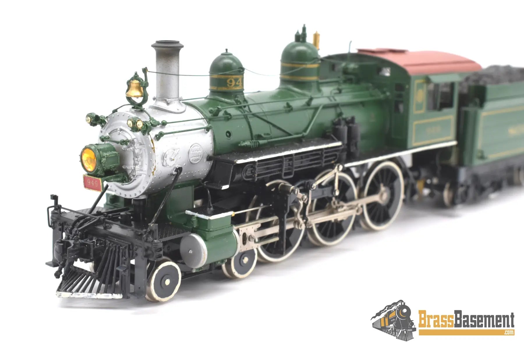 Ho Brass - Pfm Southern Railway F - 1 4 - 6 - 0 #949 Nice Paint & Weathering Steam