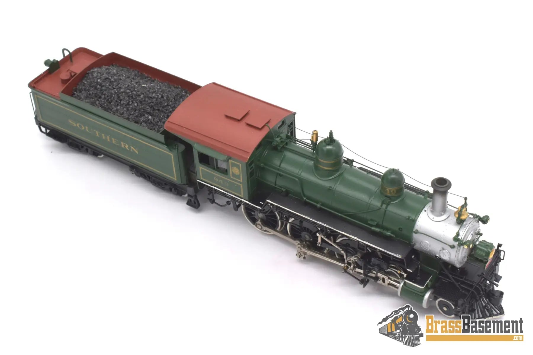 Ho Brass - Pfm Southern Railway F - 1 4 - 6 - 0 #949 Nice Paint & Weathering Steam