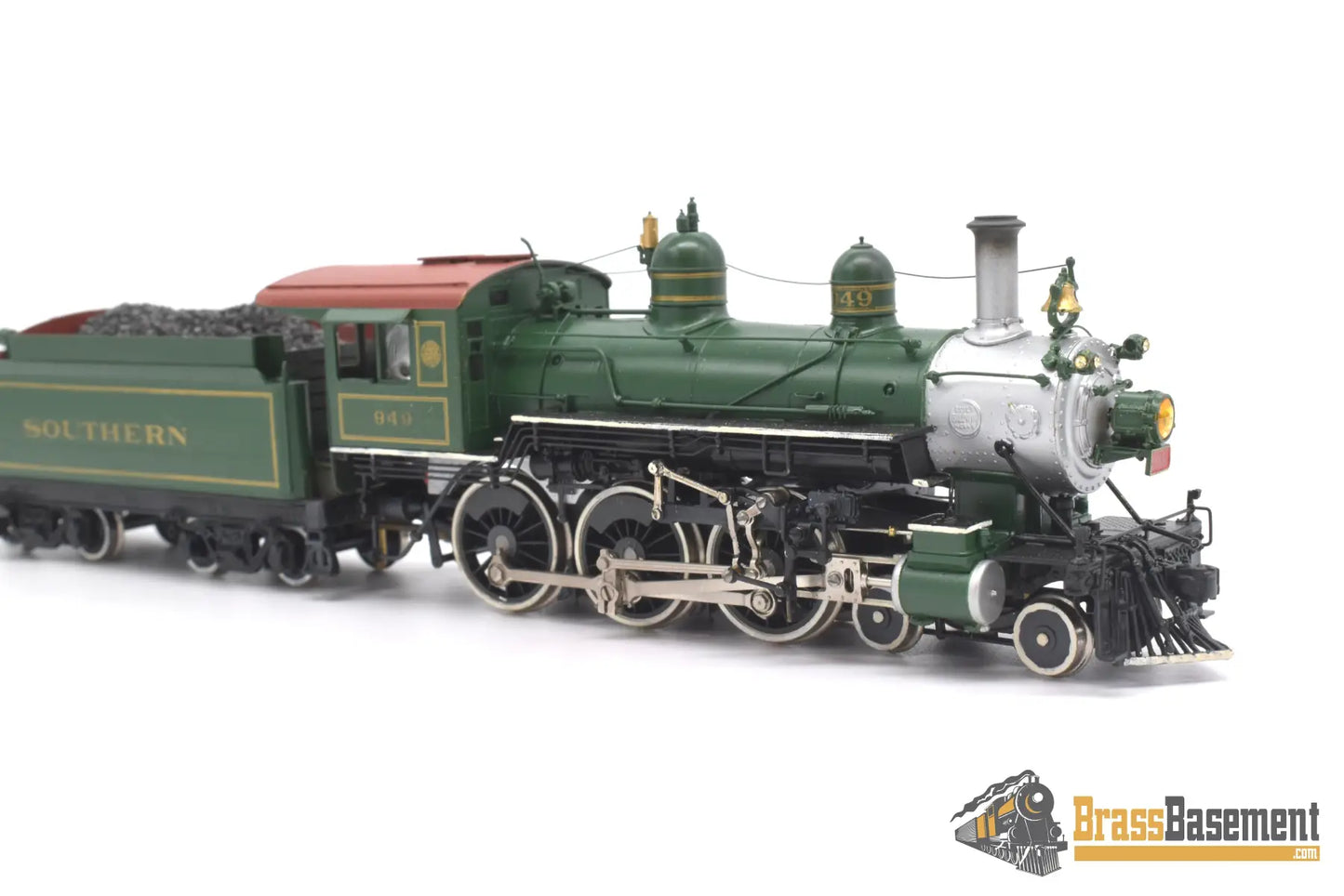 Ho Brass - Pfm Southern Railway F - 1 4 - 6 - 0 #949 Nice Paint & Weathering Steam